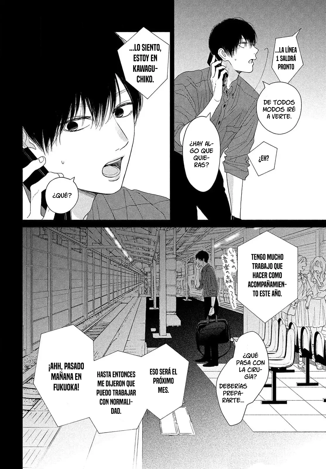 Kimi no Yokogao wo Miteita Capítulo 18 - Page 10