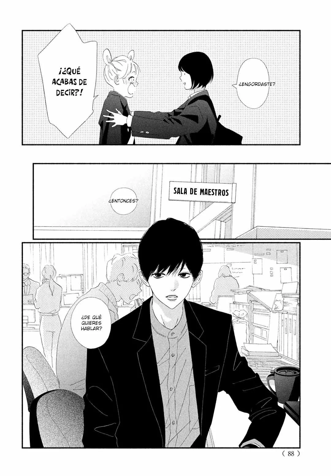 Kimi no Yokogao wo Miteita Capítulo 2 - Page 34