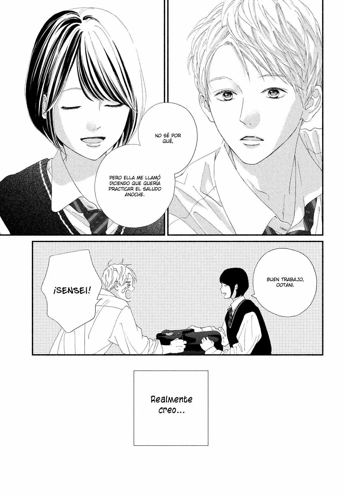 Kimi no Yokogao wo Miteita Capítulo 4 - Page 33