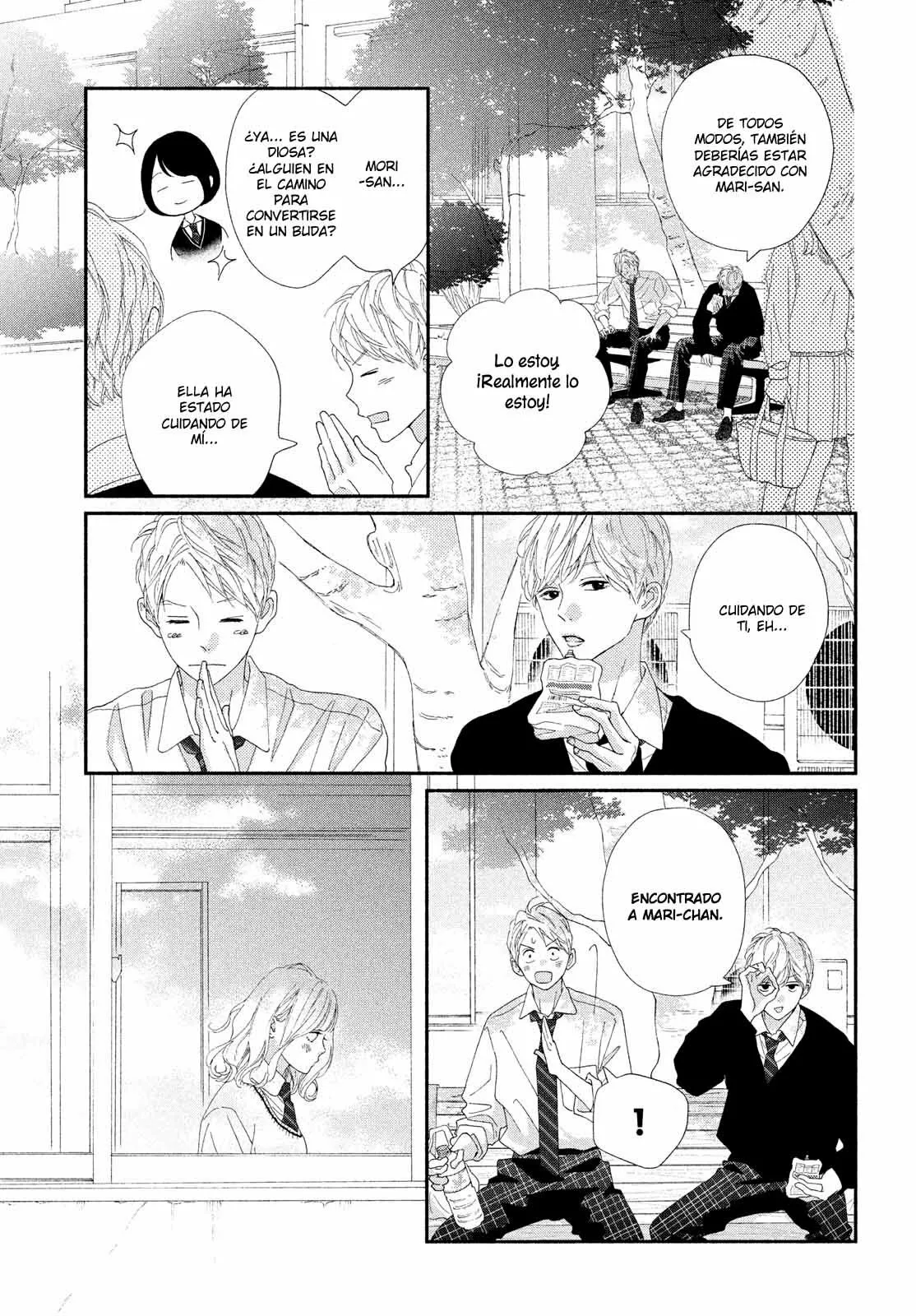 Kimi no Yokogao wo Miteita Capítulo 4 - Page 35