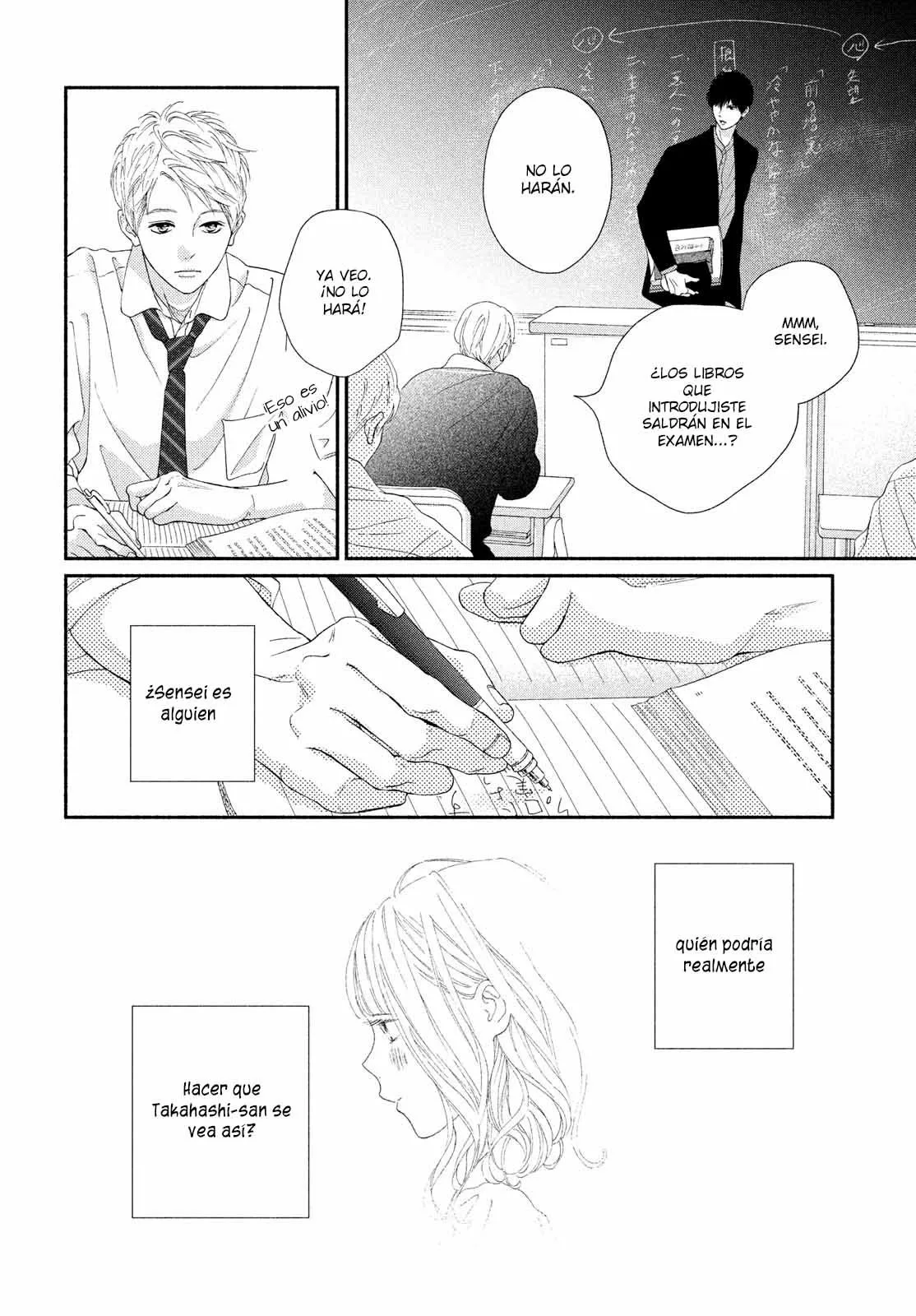 Kimi no Yokogao wo Miteita Capítulo 5 - Page 21