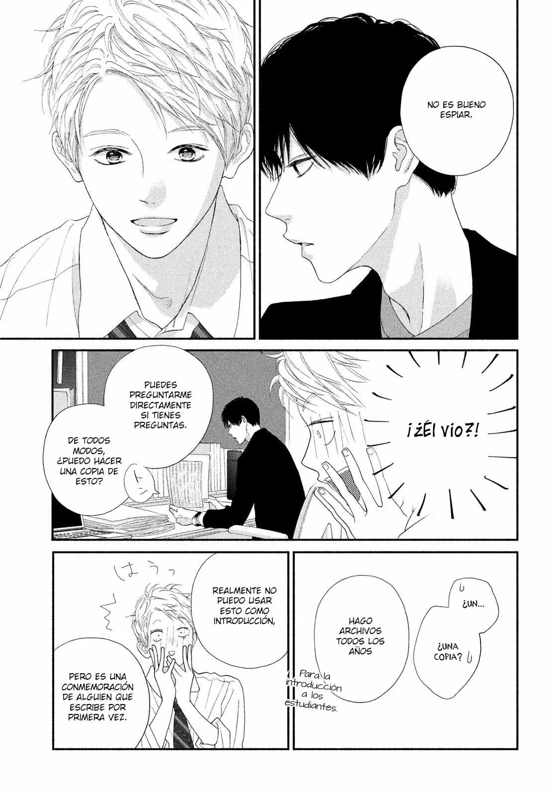 Kimi no Yokogao wo Miteita Capítulo 5 - Page 24