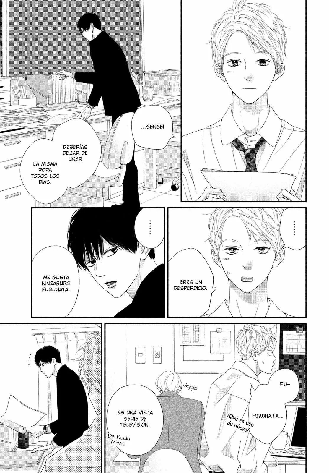 Kimi no Yokogao wo Miteita Capítulo 5 - Page 28