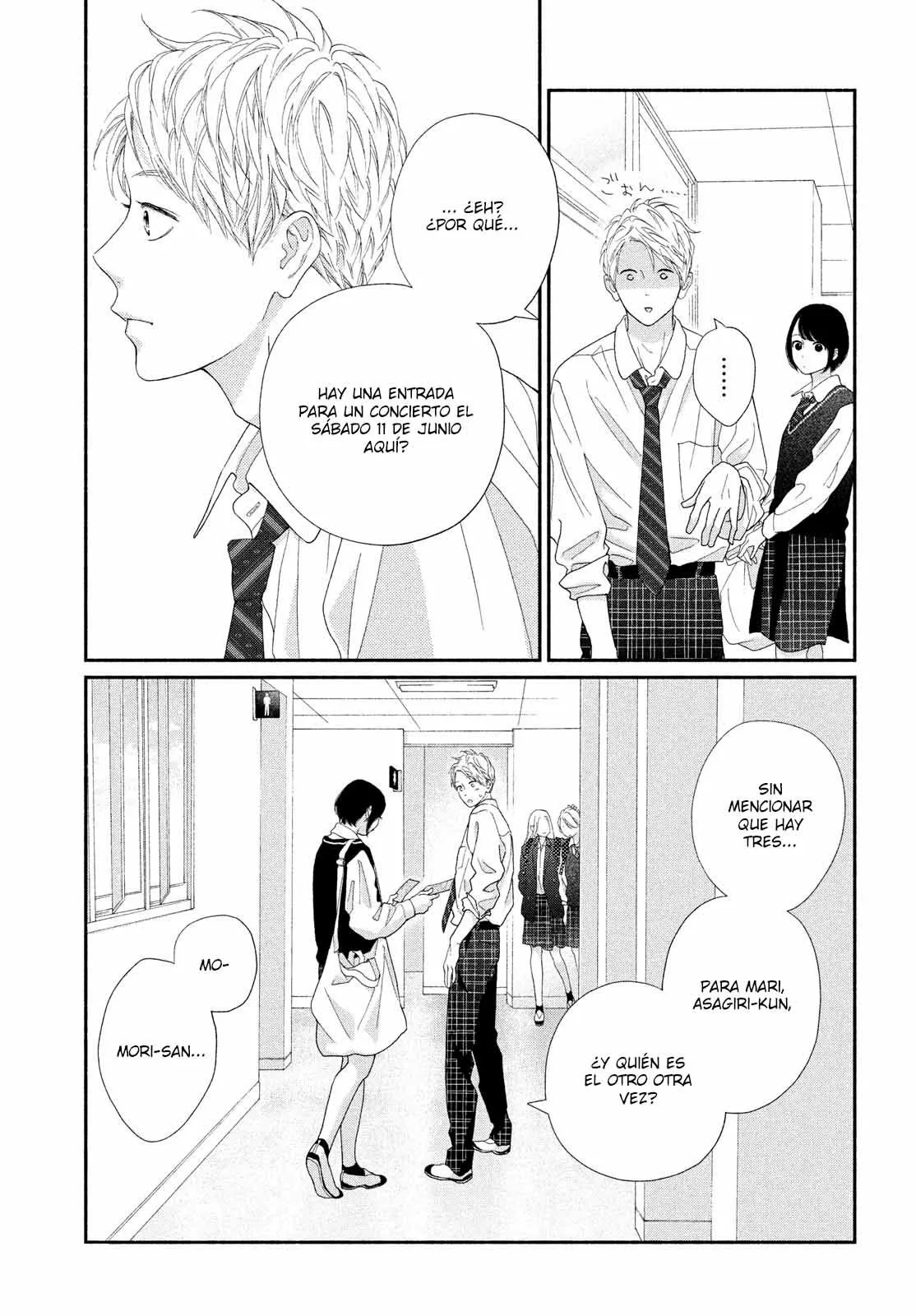 Kimi no Yokogao wo Miteita Capítulo 5 - Page 34