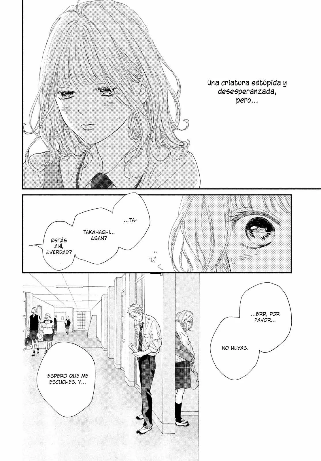 Kimi no Yokogao wo Miteita Capítulo 5 - Page 37