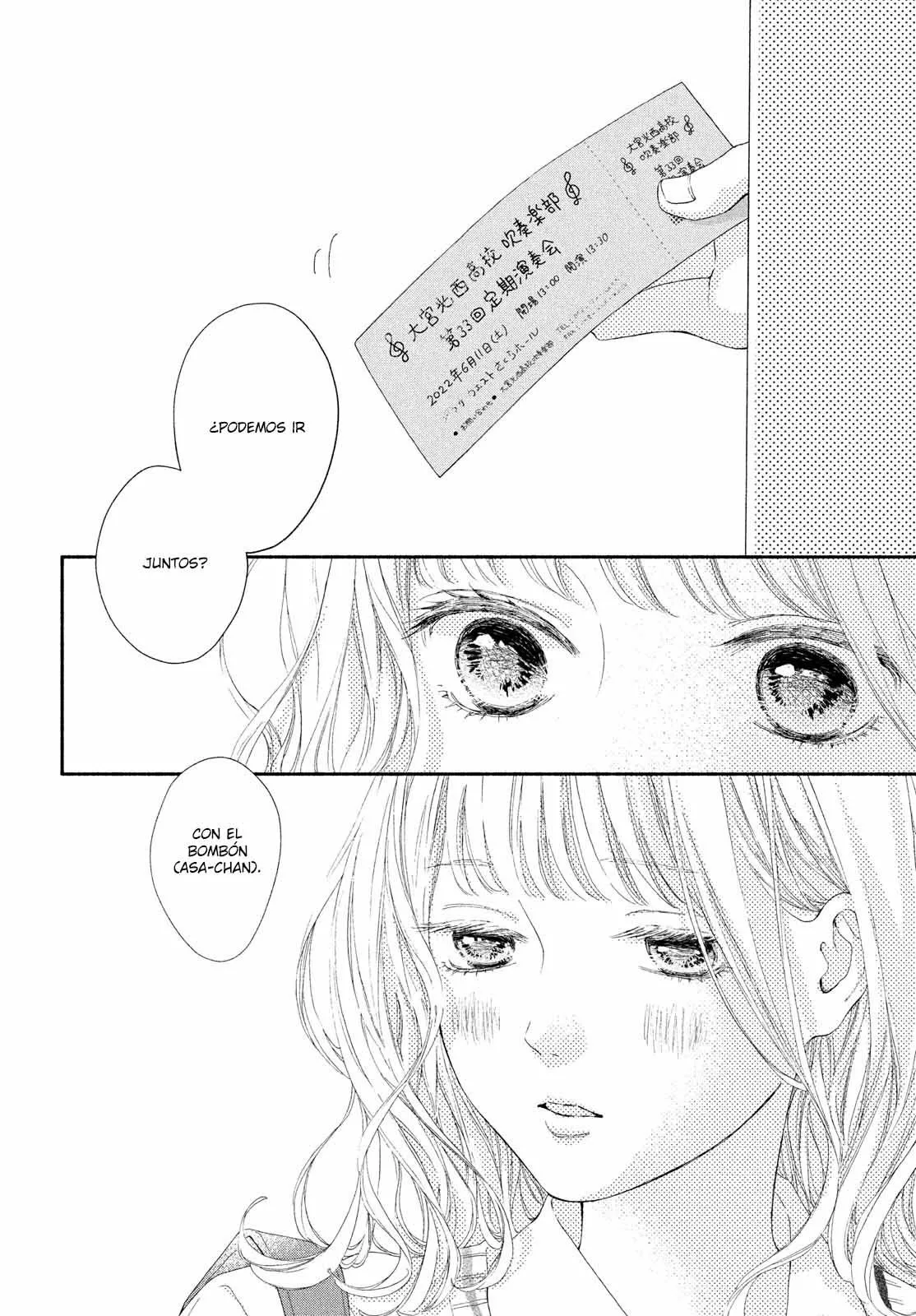 Kimi no Yokogao wo Miteita Capítulo 5 - Page 39