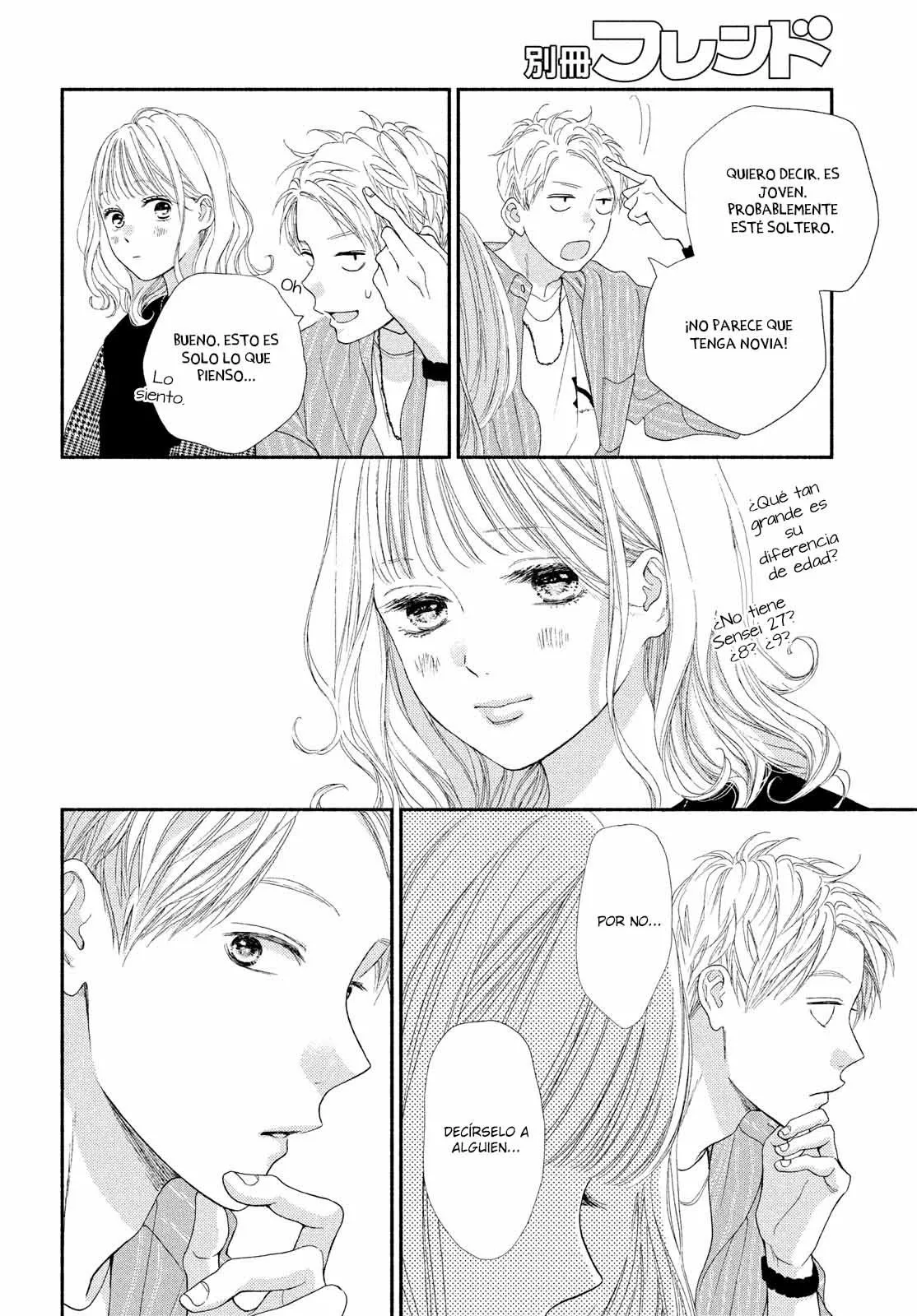 Kimi no Yokogao wo Miteita Capítulo 6 - Page 25