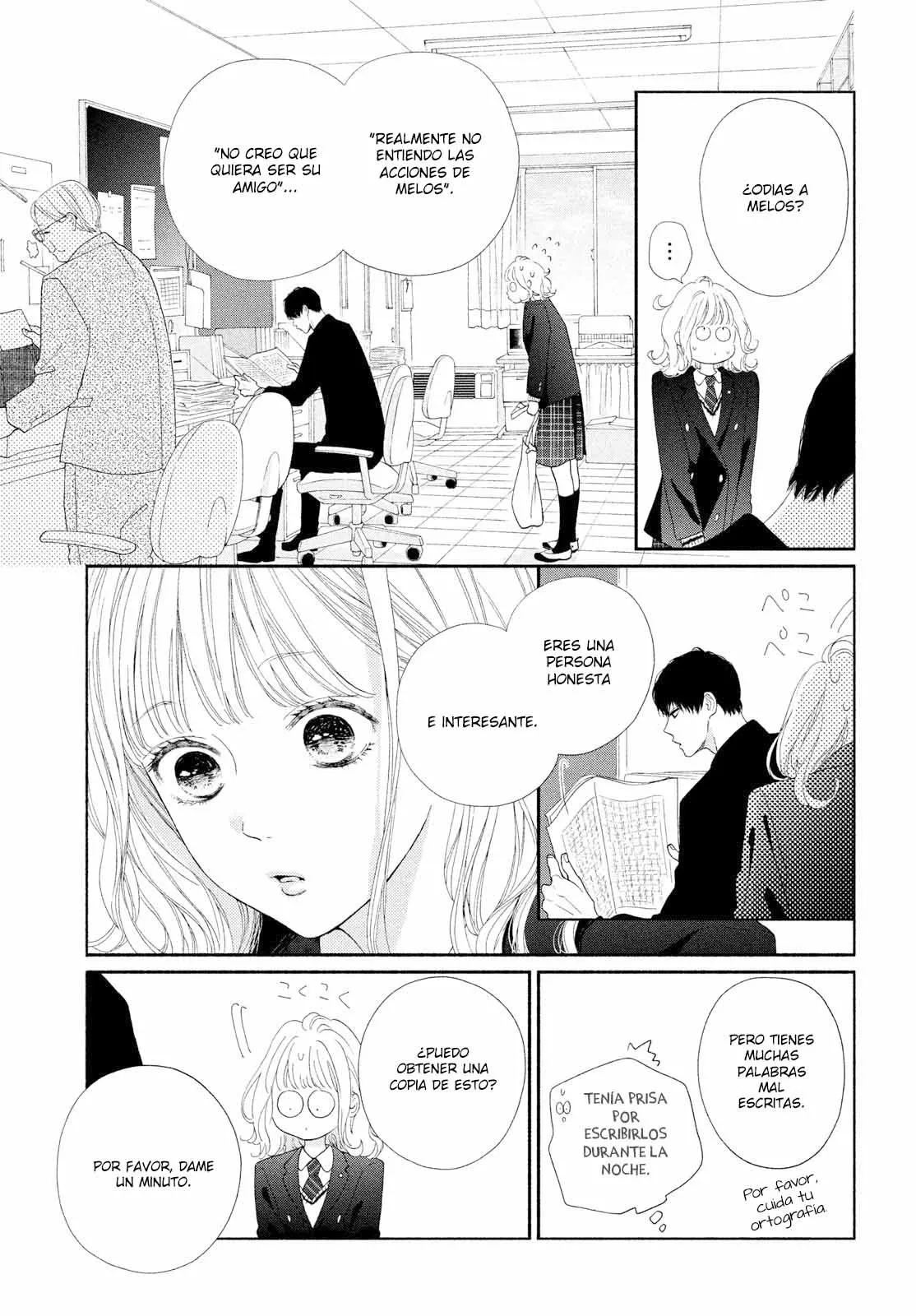 Kimi no Yokogao wo Miteita Capítulo 7 - Page 15