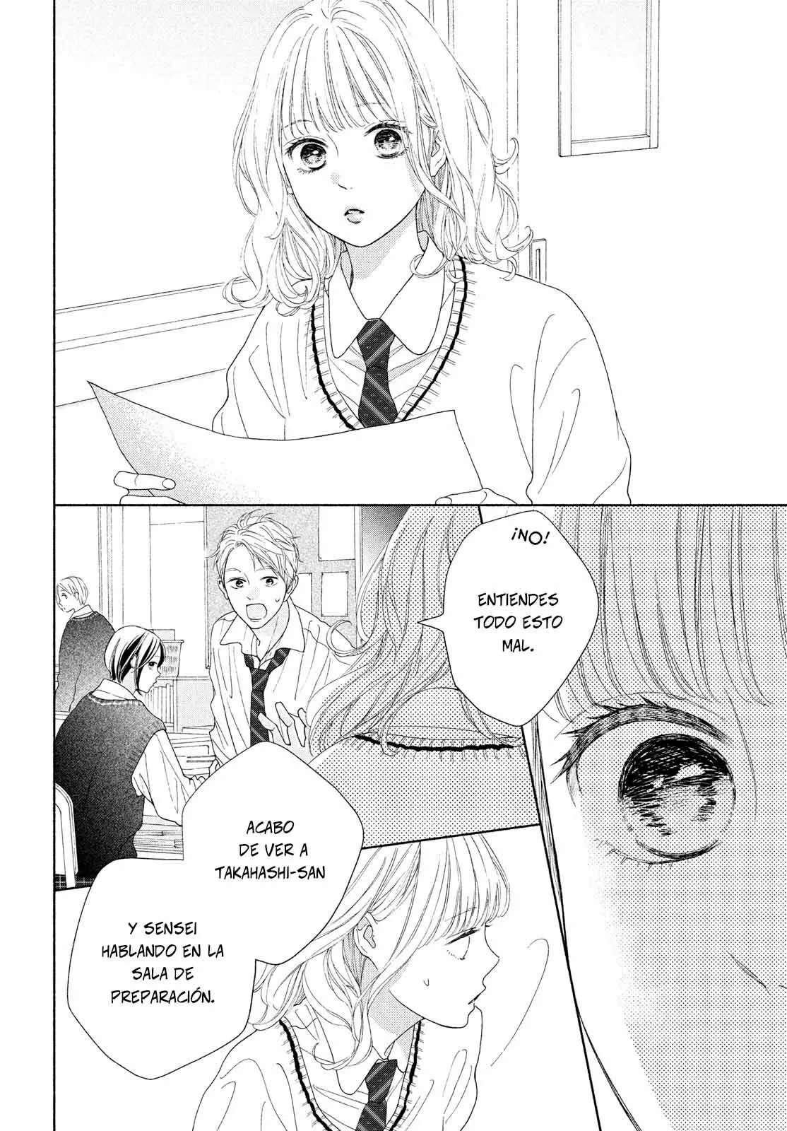 Kimi no Yokogao wo Miteita Capítulo 7 - Page 32