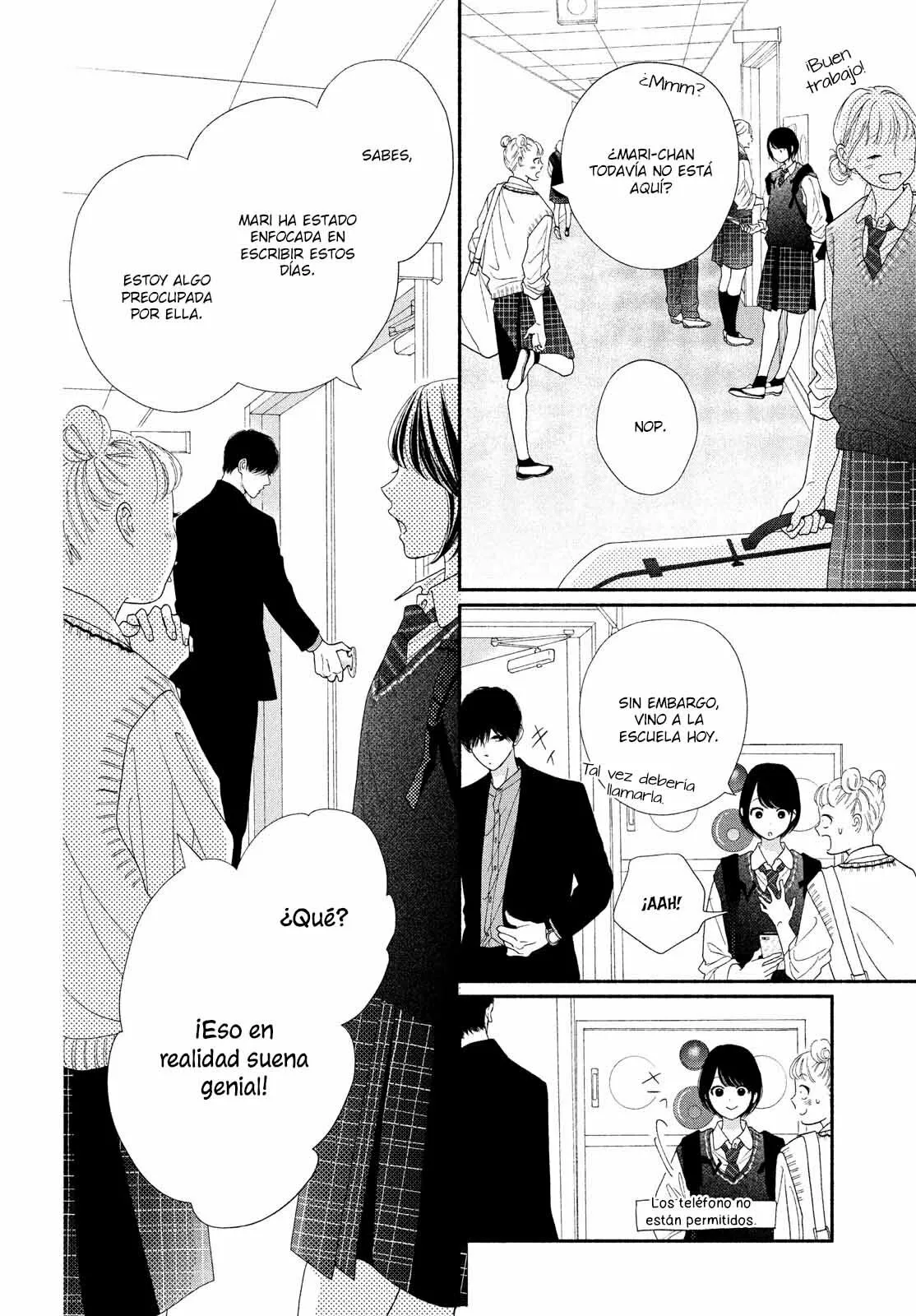 Kimi no Yokogao wo Miteita Capítulo 8 - Page 35