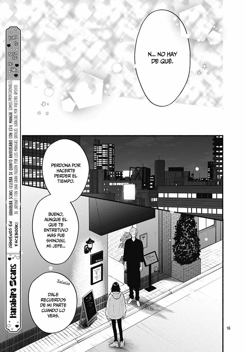 Kimi to Barairo no Hibi Capítulo 3 - Page 16