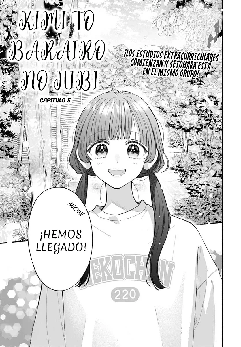 Kimi to Barairo no Hibi Capítulo 5 - Page 2