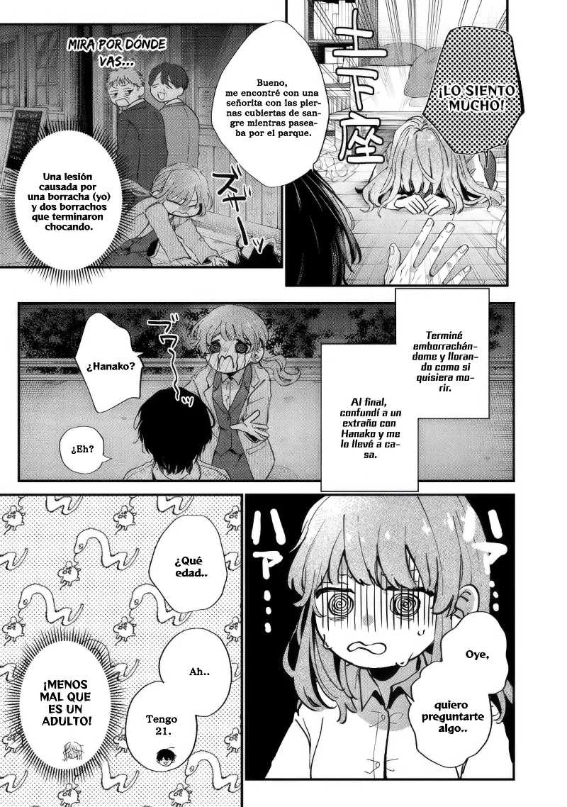 Himokuzu Hana-kun wa Shinitagari Capítulo 1 - Page 8
