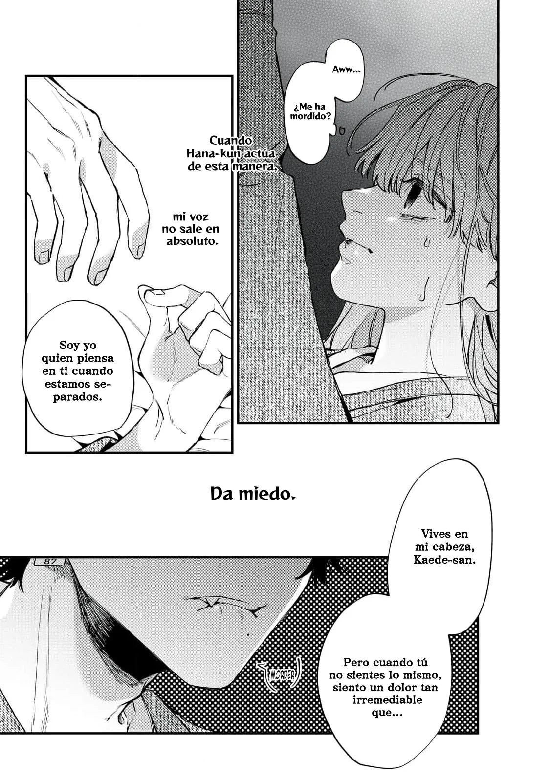 Himokuzu Hana-kun wa Shinitagari Capítulo 8 - Page 44