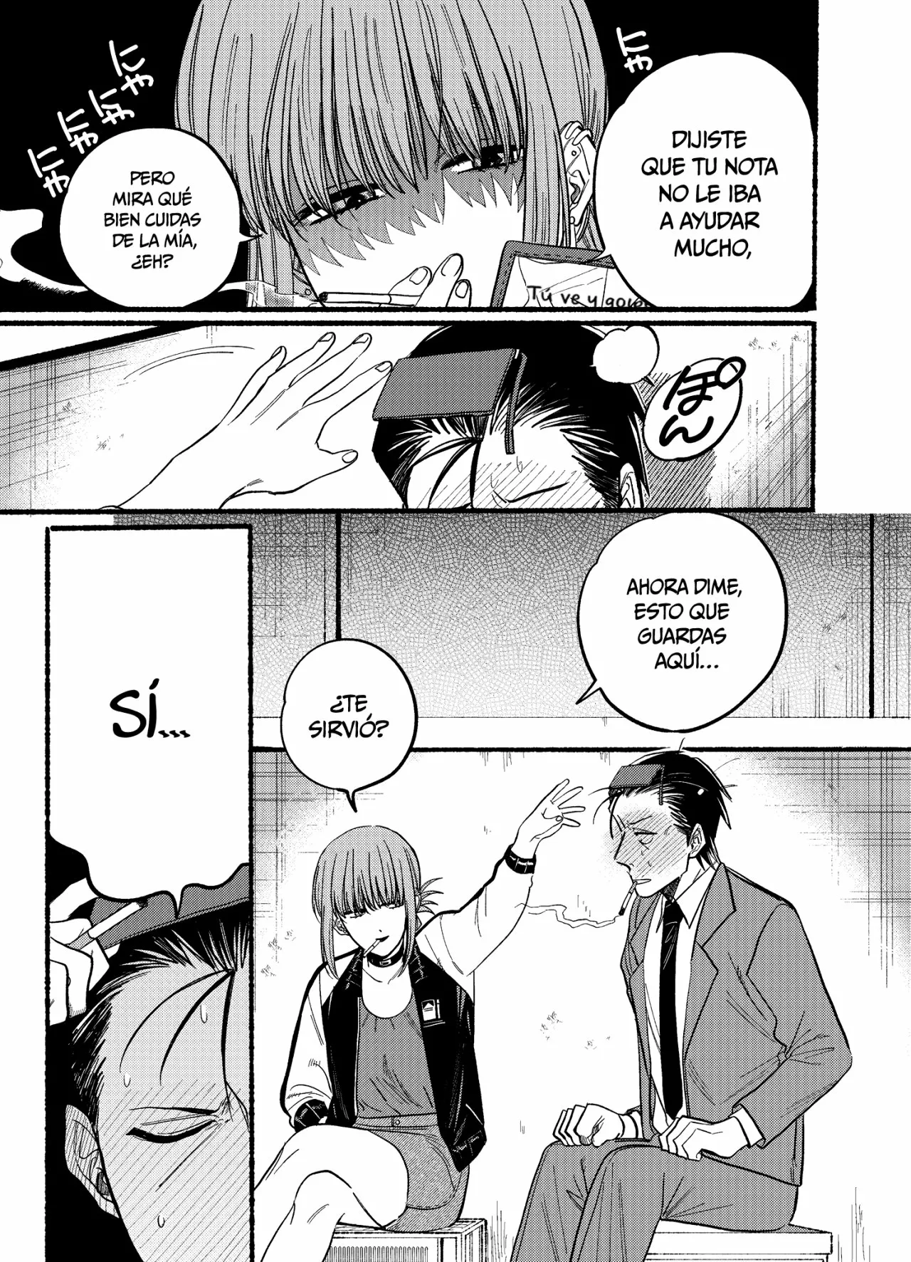 Super no Ura de Yani Suu Futari Capítulo 21.1 - Page 8