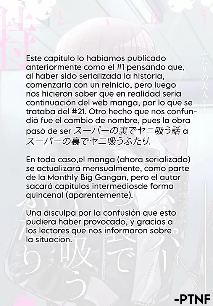 Super no Ura de Yani Suu Futari Capítulo 21 - Page 2
