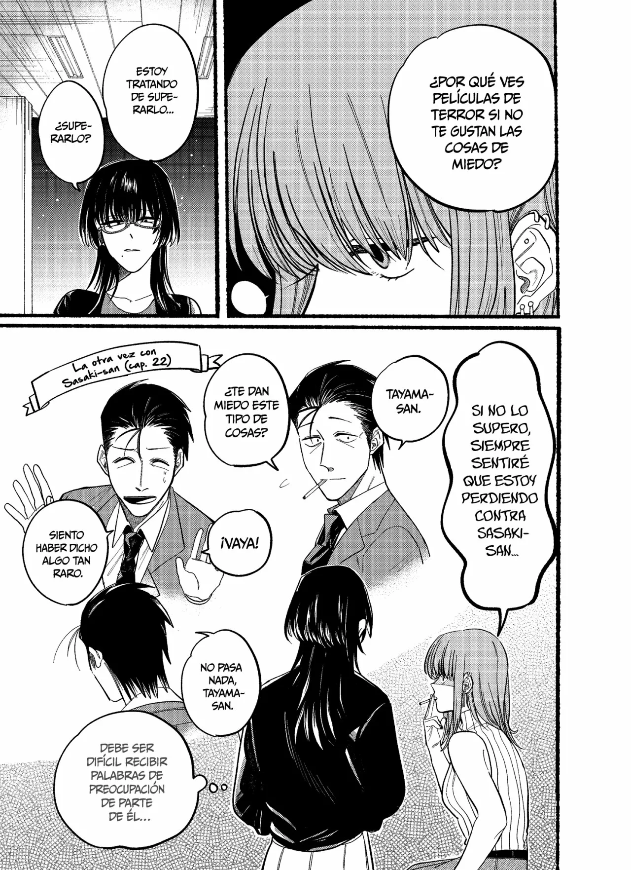 Super no Ura de Yani Suu Futari Capítulo 22.1 - Page 4