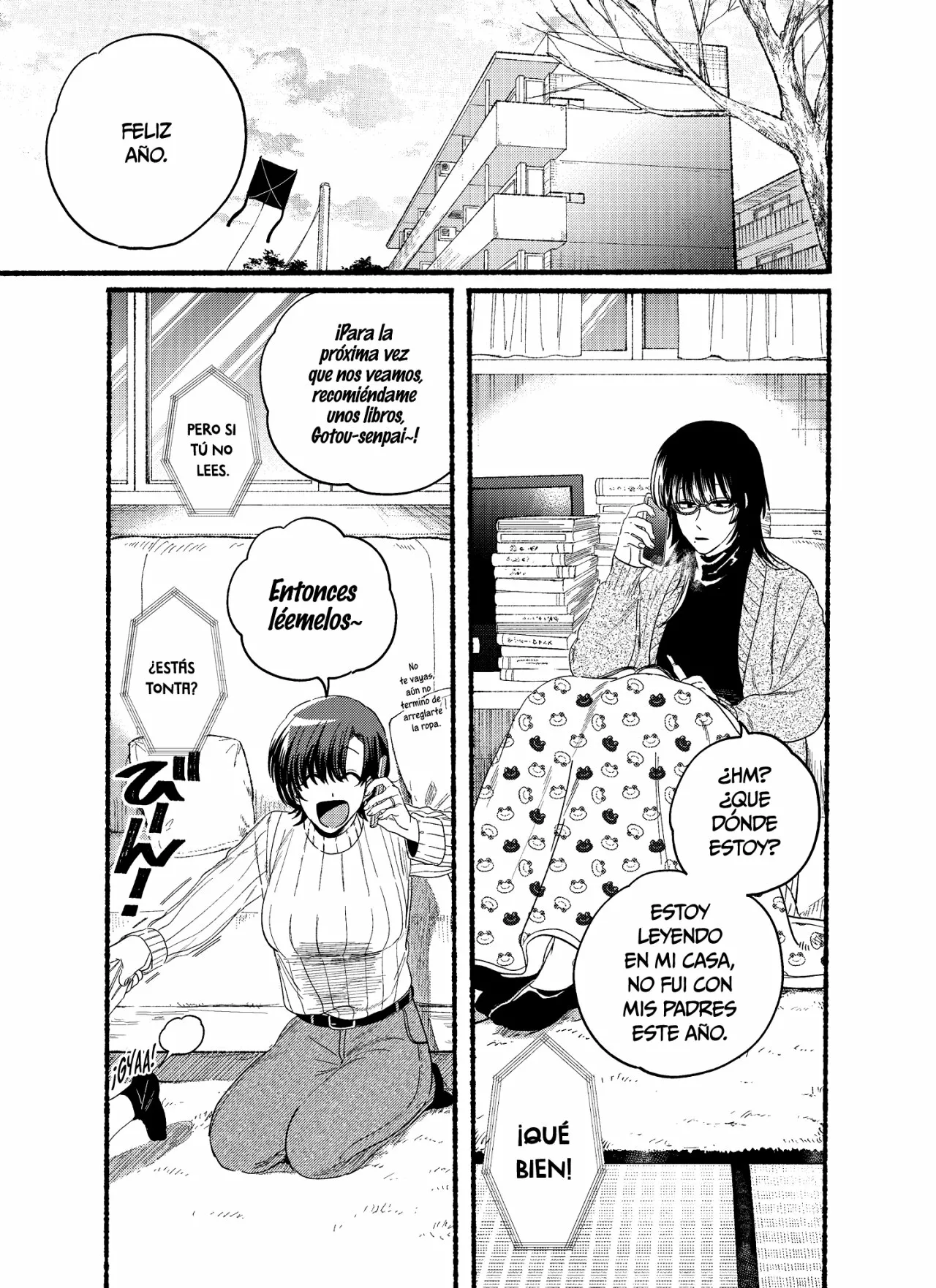 Super no Ura de Yani Suu Futari Capítulo 24.2 - Page 2