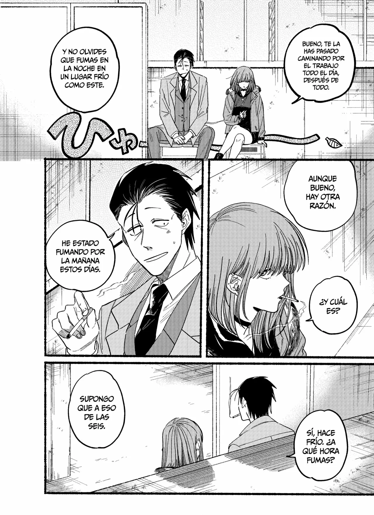 Super no Ura de Yani Suu Futari Capítulo 25.2 - Page 3