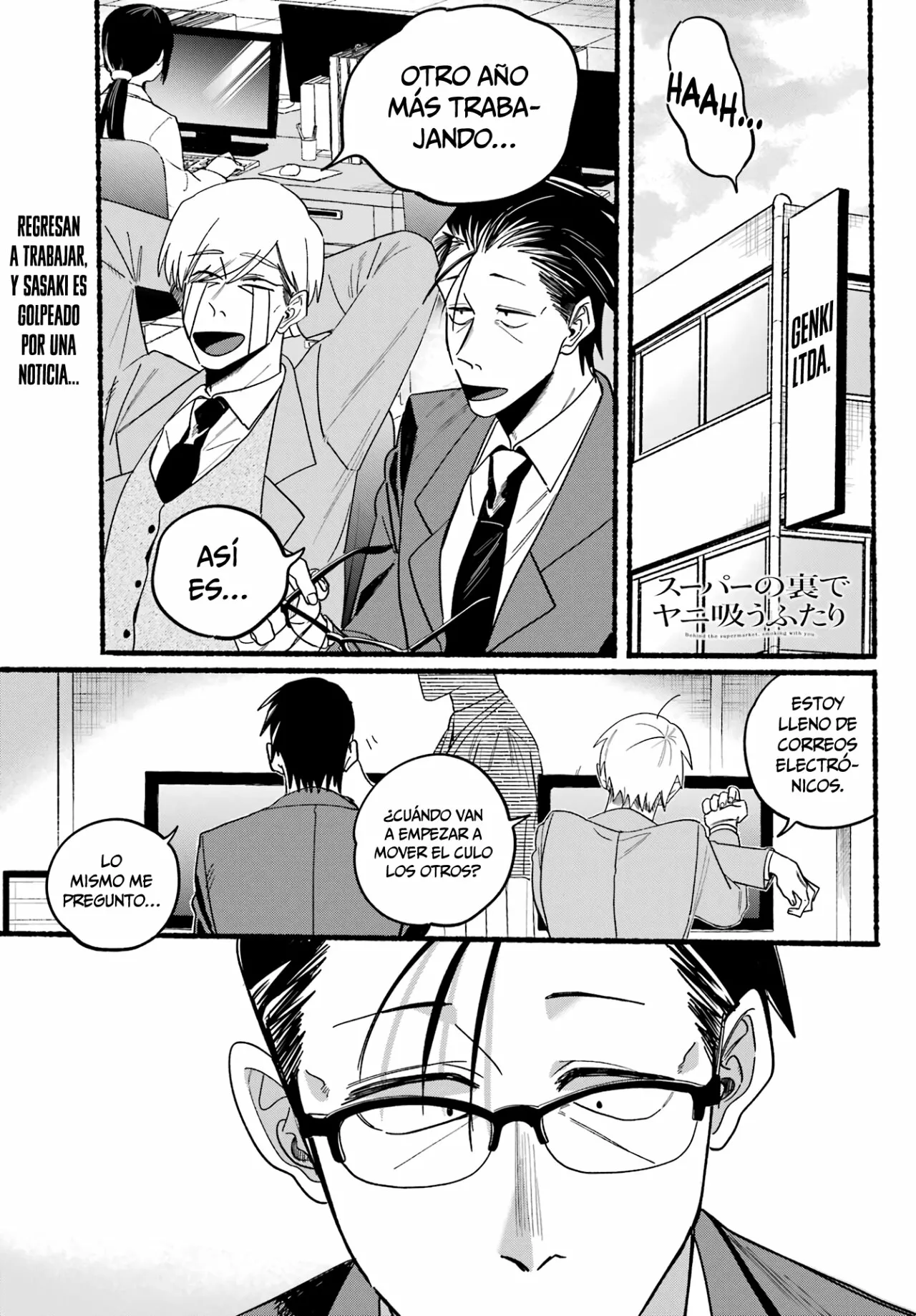 Super no Ura de Yani Suu Futari Capítulo 28 - Page 2
