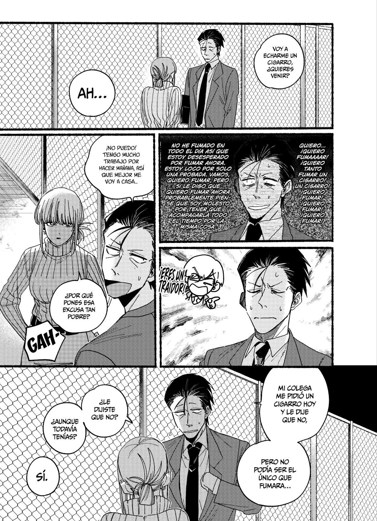 Super no Ura de Yani Suu Futari Capítulo 29.1 - Page 6
