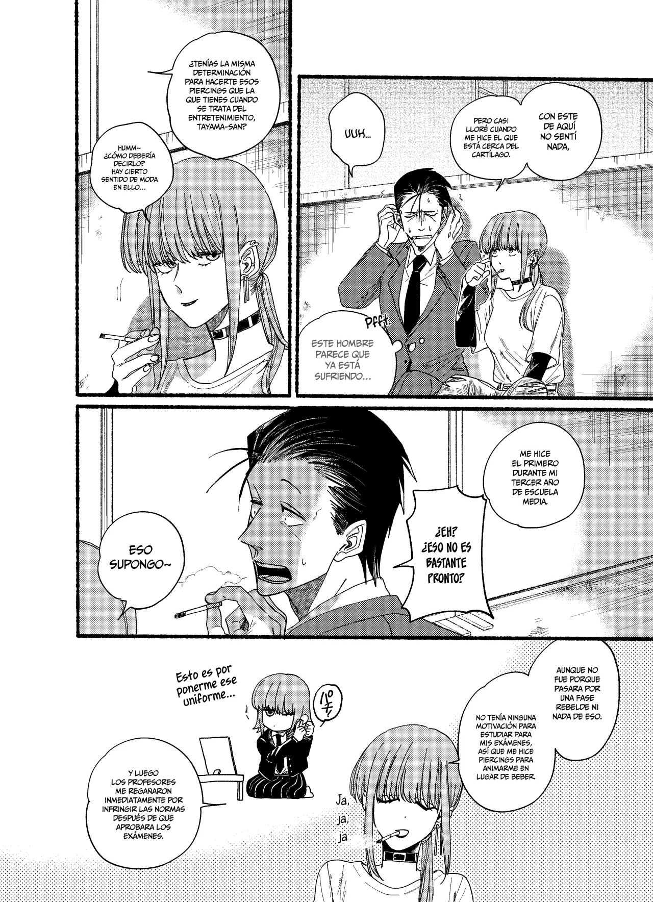 Super no Ura de Yani Suu Futari Capítulo 30.1 - Page 5