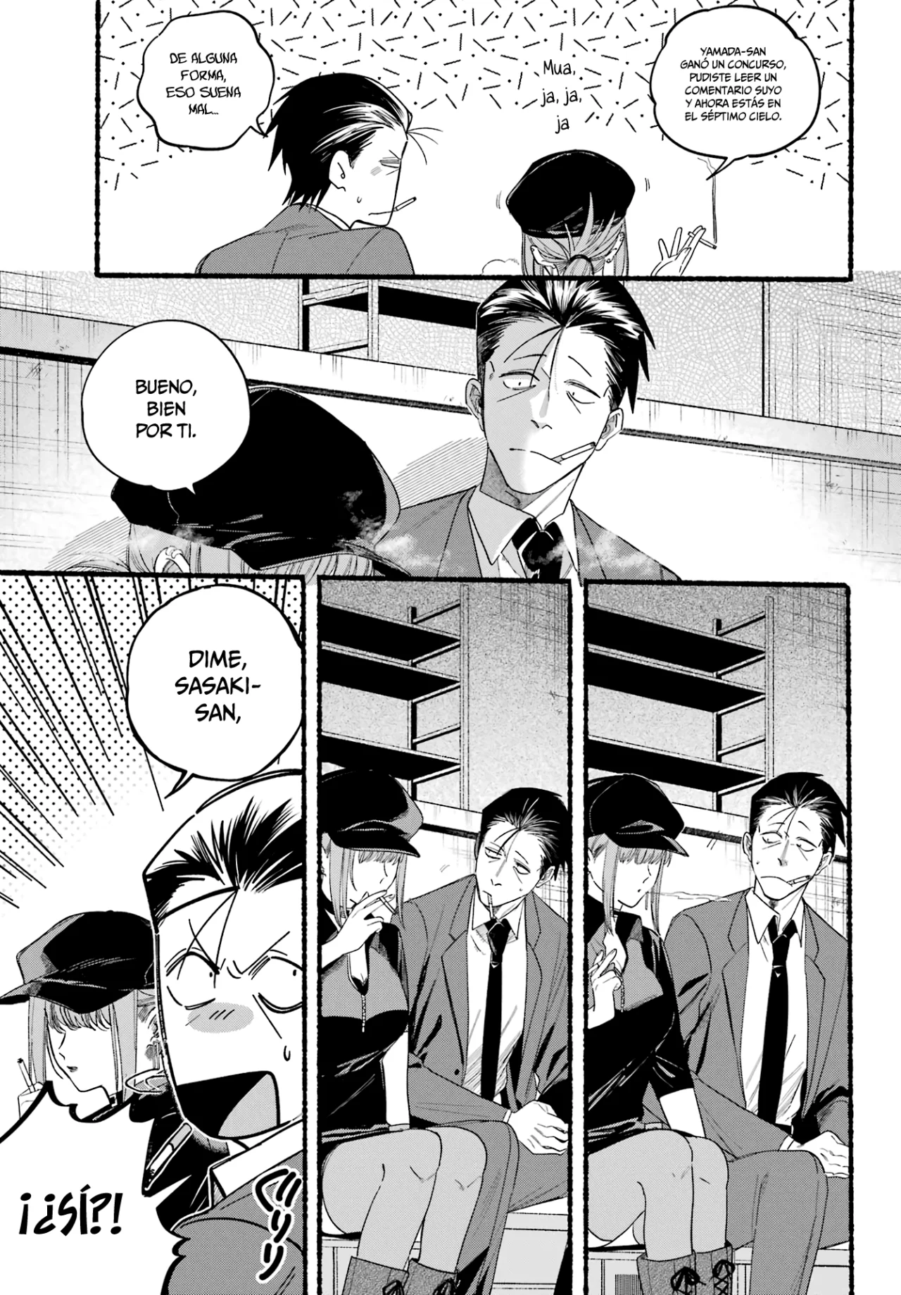 Super no Ura de Yani Suu Futari Capítulo 38 - Page 10