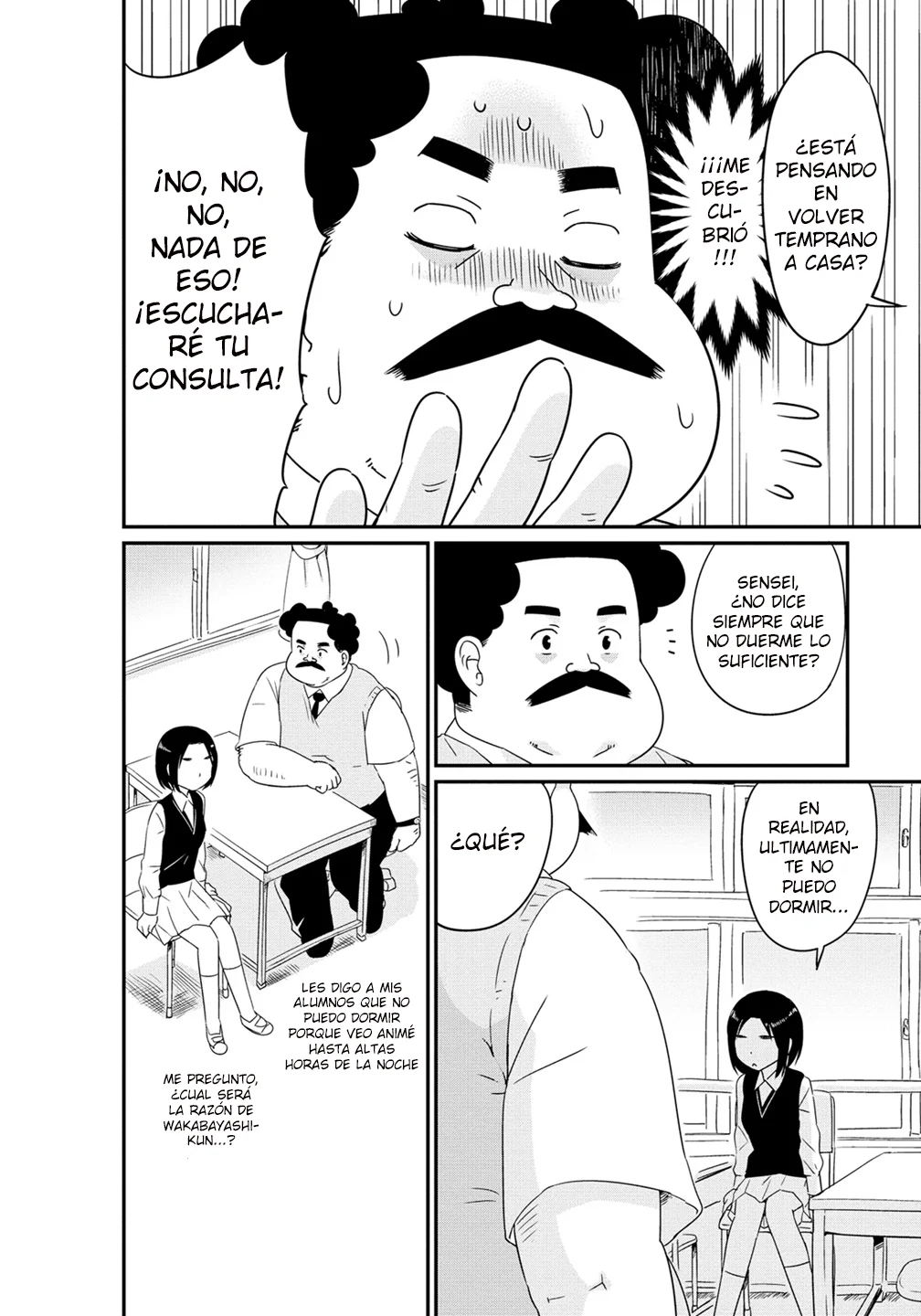 Wakabayashi-kun No Me Deja Dormir Capítulo 7 - Page 4