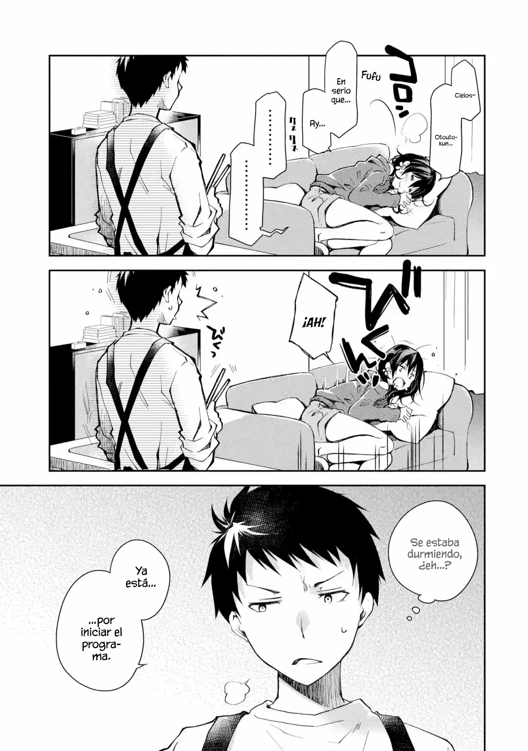 Deisui Kanojo “Otouto-kun Daishukii” “Kaere” Capítulo 1 - Page 22