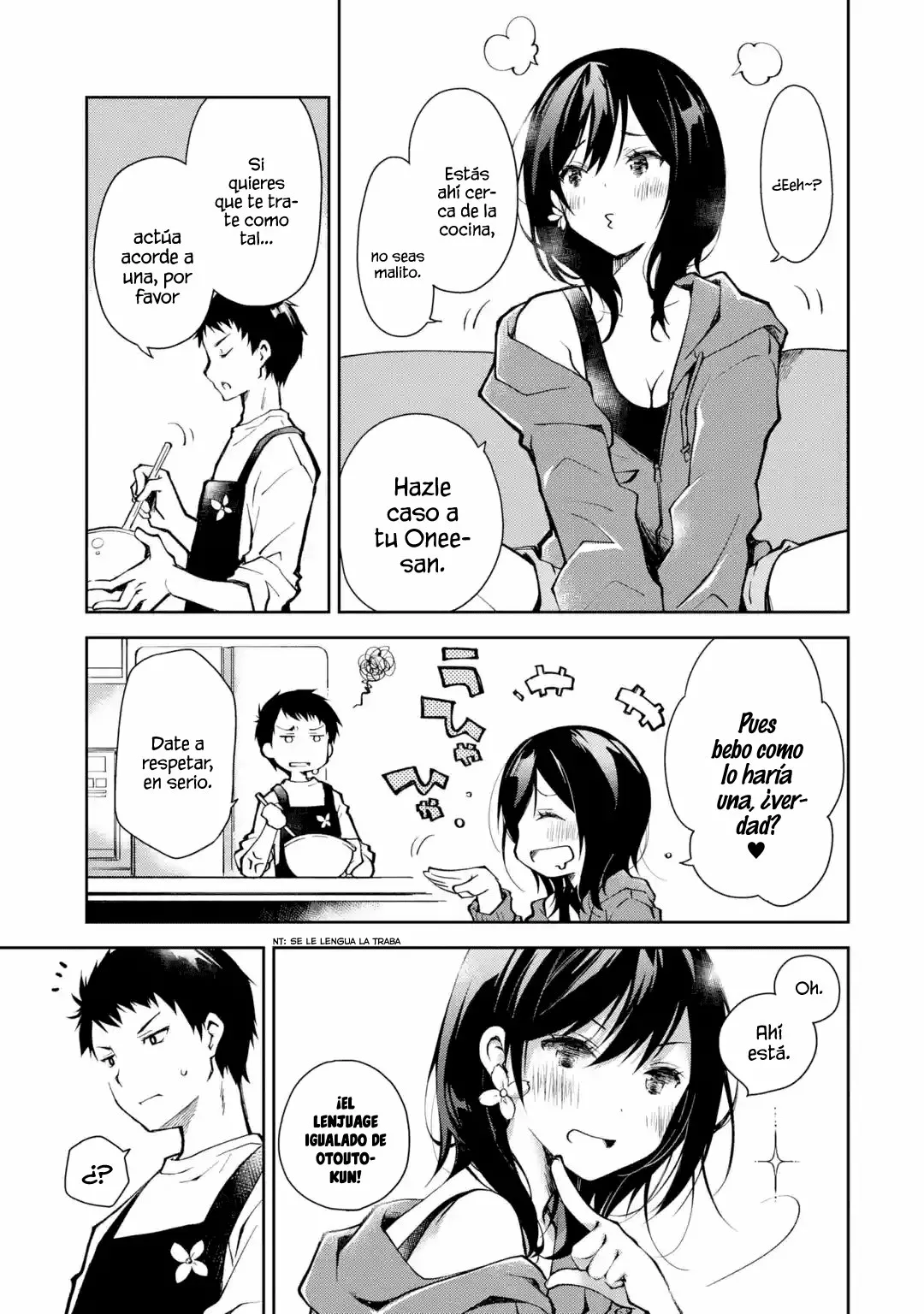 Deisui Kanojo “Otouto-kun Daishukii” “Kaere” Capítulo 1 - Page 8