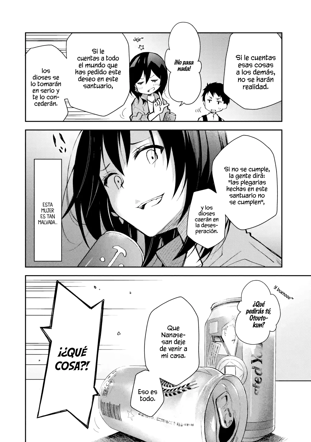 Deisui Kanojo “Otouto-kun Daishukii” “Kaere” Capítulo 14 - Page 15