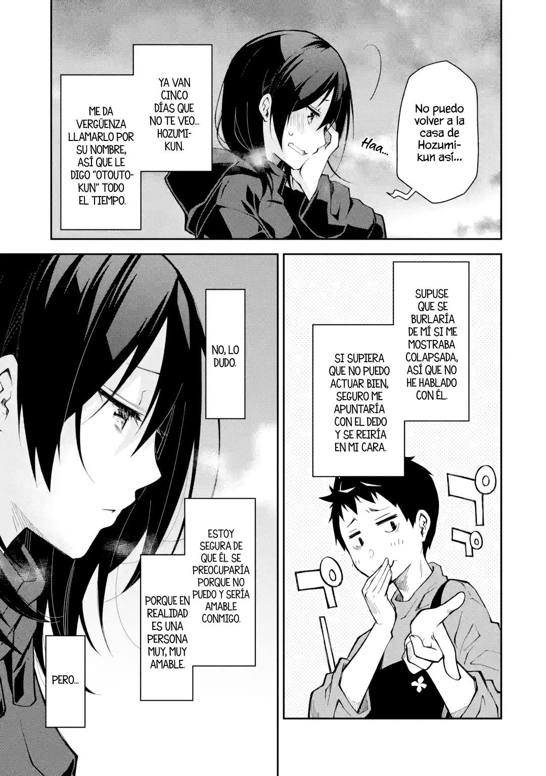 Deisui Kanojo “Otouto-kun Daishukii” “Kaere” Capítulo 17 - Page 5