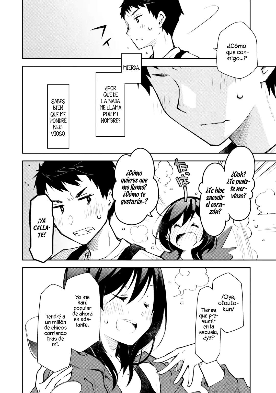 Deisui Kanojo “Otouto-kun Daishukii” “Kaere” Capítulo 18 - Page 7