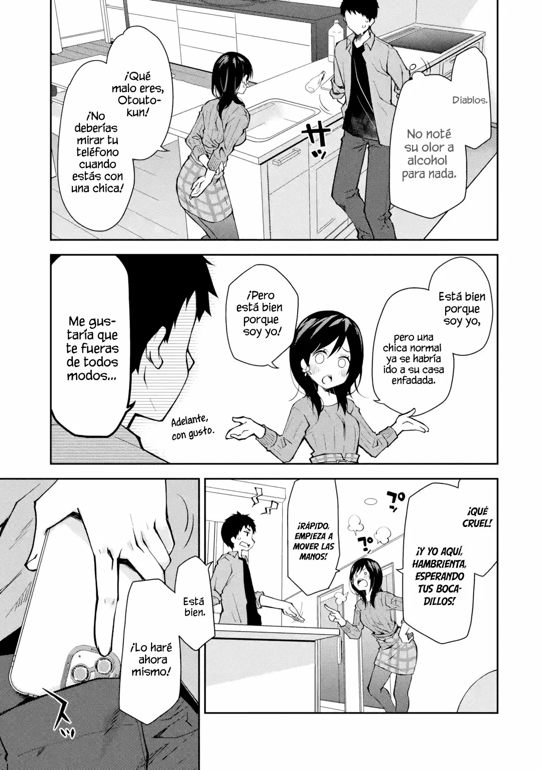 Deisui Kanojo “Otouto-kun Daishukii” “Kaere” Capítulo 5 - Page 19