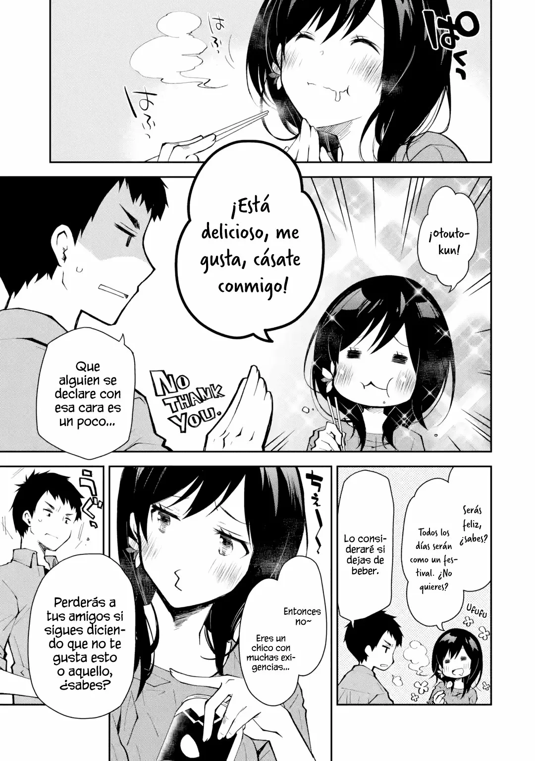 Deisui Kanojo “Otouto-kun Daishukii” “Kaere” Capítulo 5 - Page 23