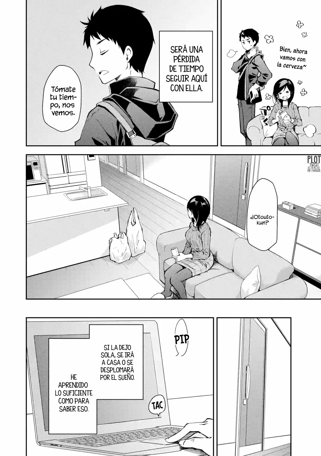 Deisui Kanojo “Otouto-kun Daishukii” “Kaere” Capítulo 5 - Page 6