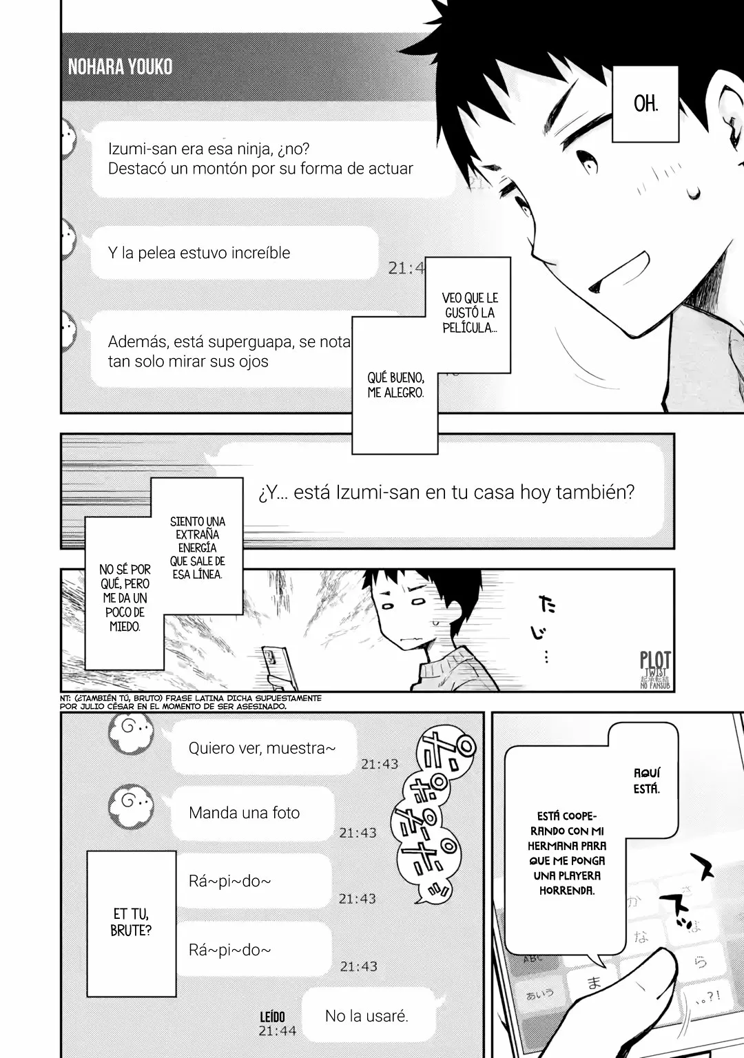 Deisui Kanojo “Otouto-kun Daishukii” “Kaere” Capítulo 9 - Page 23