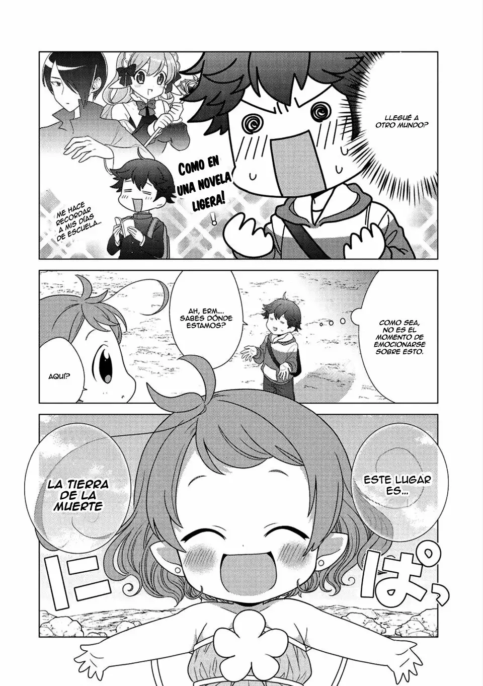 Seirei-tachi no Rakuen to Risou no Isekai Seikatsu Capítulo 1 - Page 9
