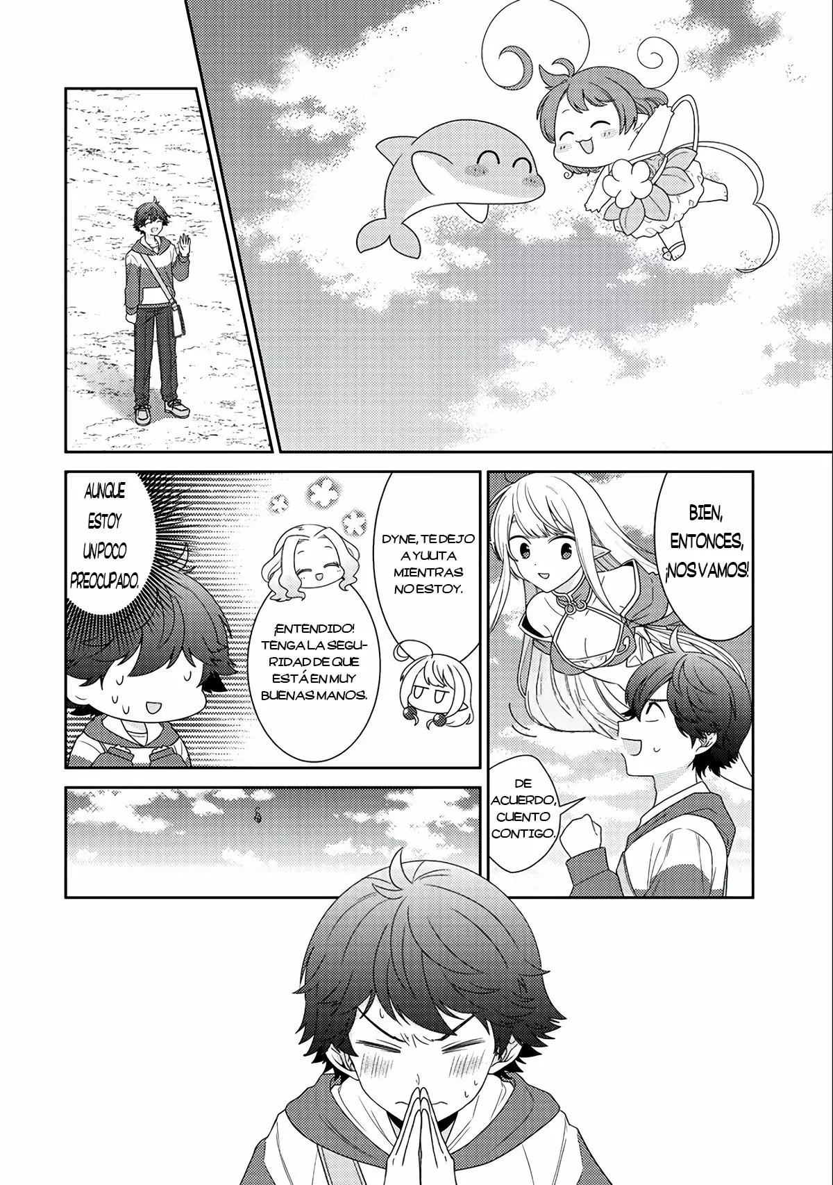 Seirei-tachi no Rakuen to Risou no Isekai Seikatsu Capítulo 12 - Page 9