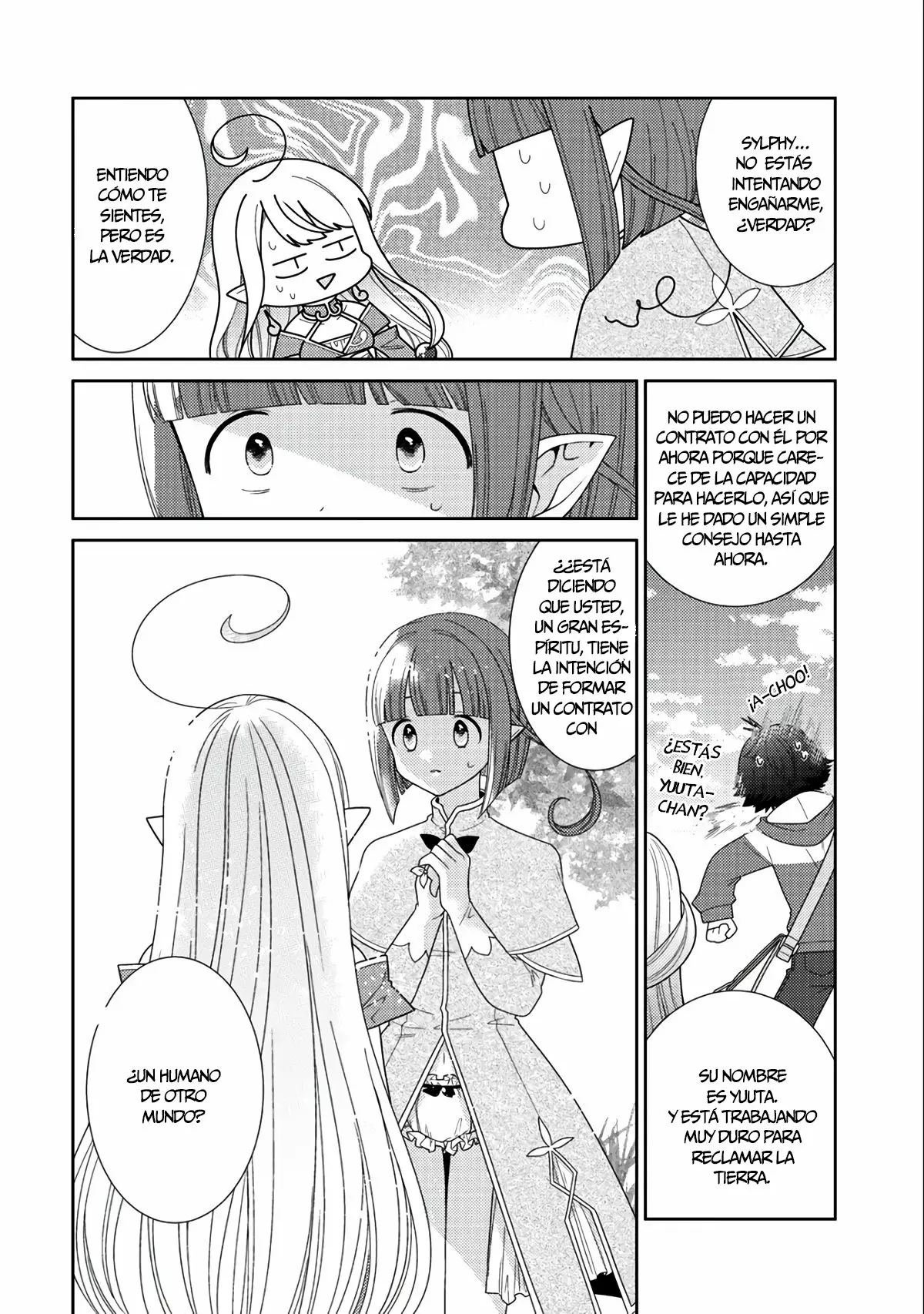 Seirei-tachi no Rakuen to Risou no Isekai Seikatsu Capítulo 13 - Page 21