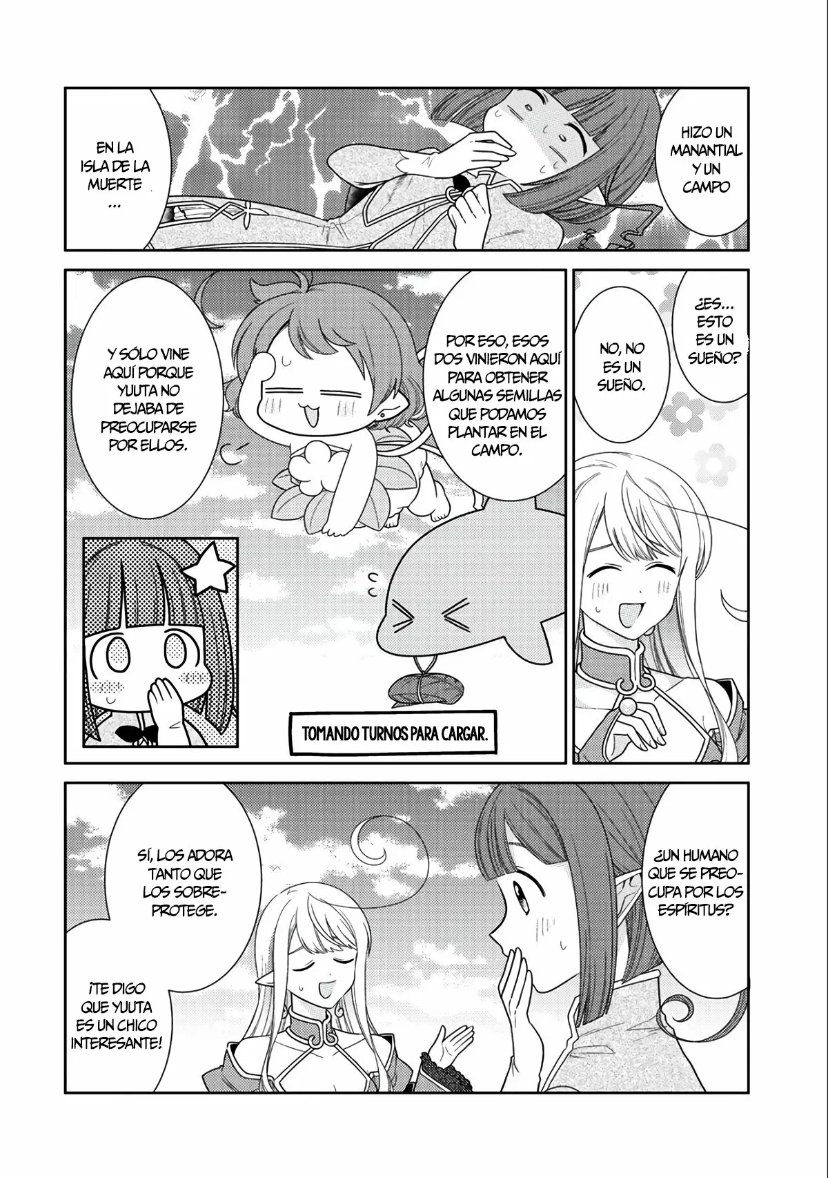 Seirei-tachi no Rakuen to Risou no Isekai Seikatsu Capítulo 13 - Page 23