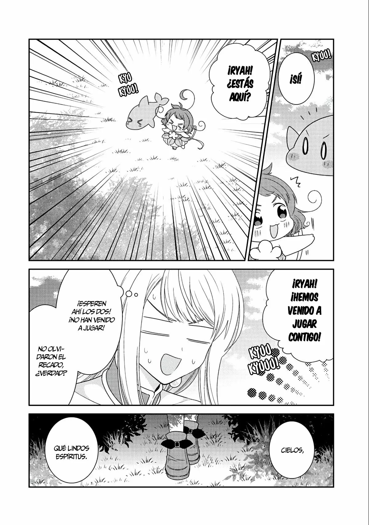 Seirei-tachi no Rakuen to Risou no Isekai Seikatsu Capítulo 13 - Page 9
