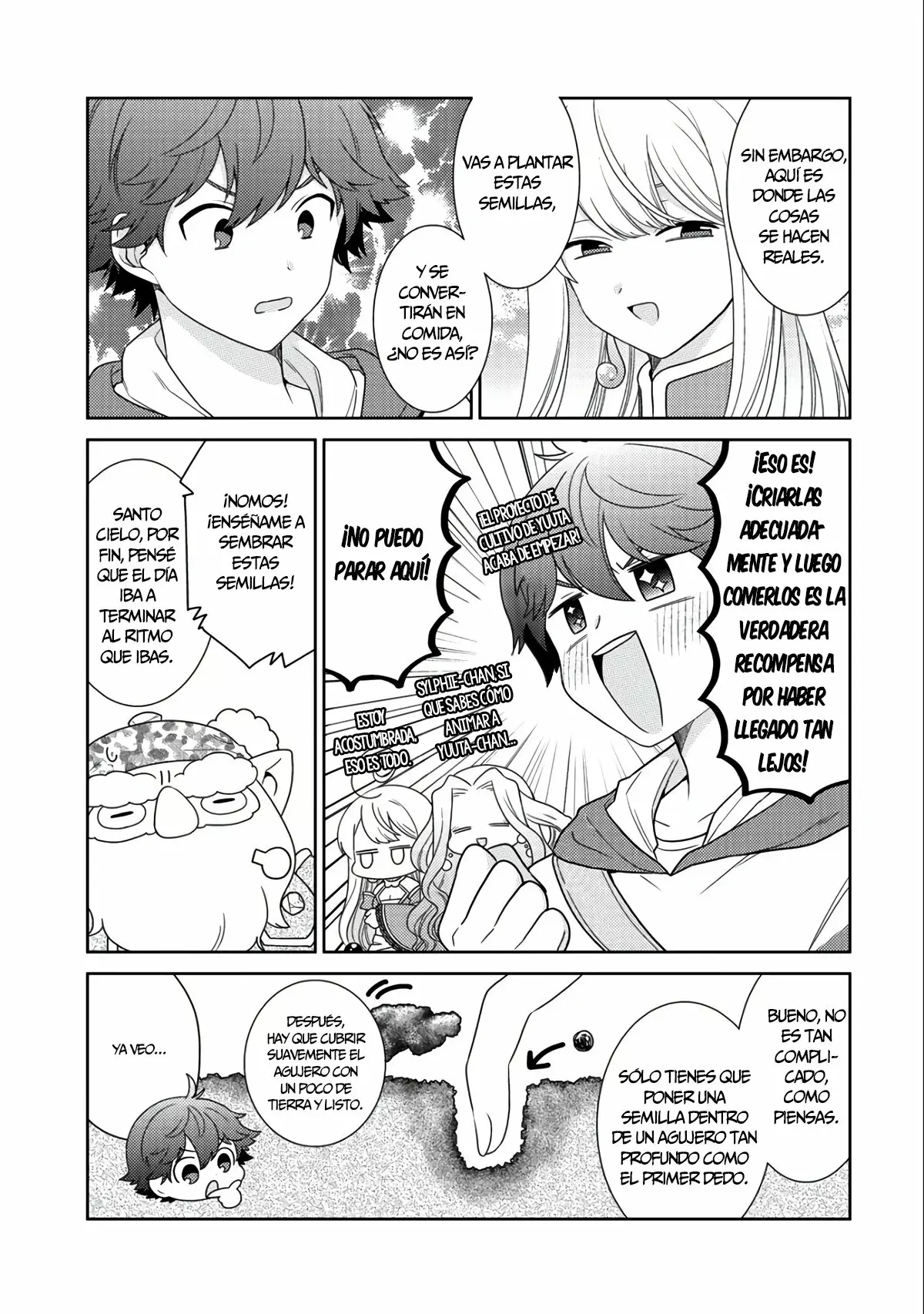 Seirei-tachi no Rakuen to Risou no Isekai Seikatsu Capítulo 14 - Page 12