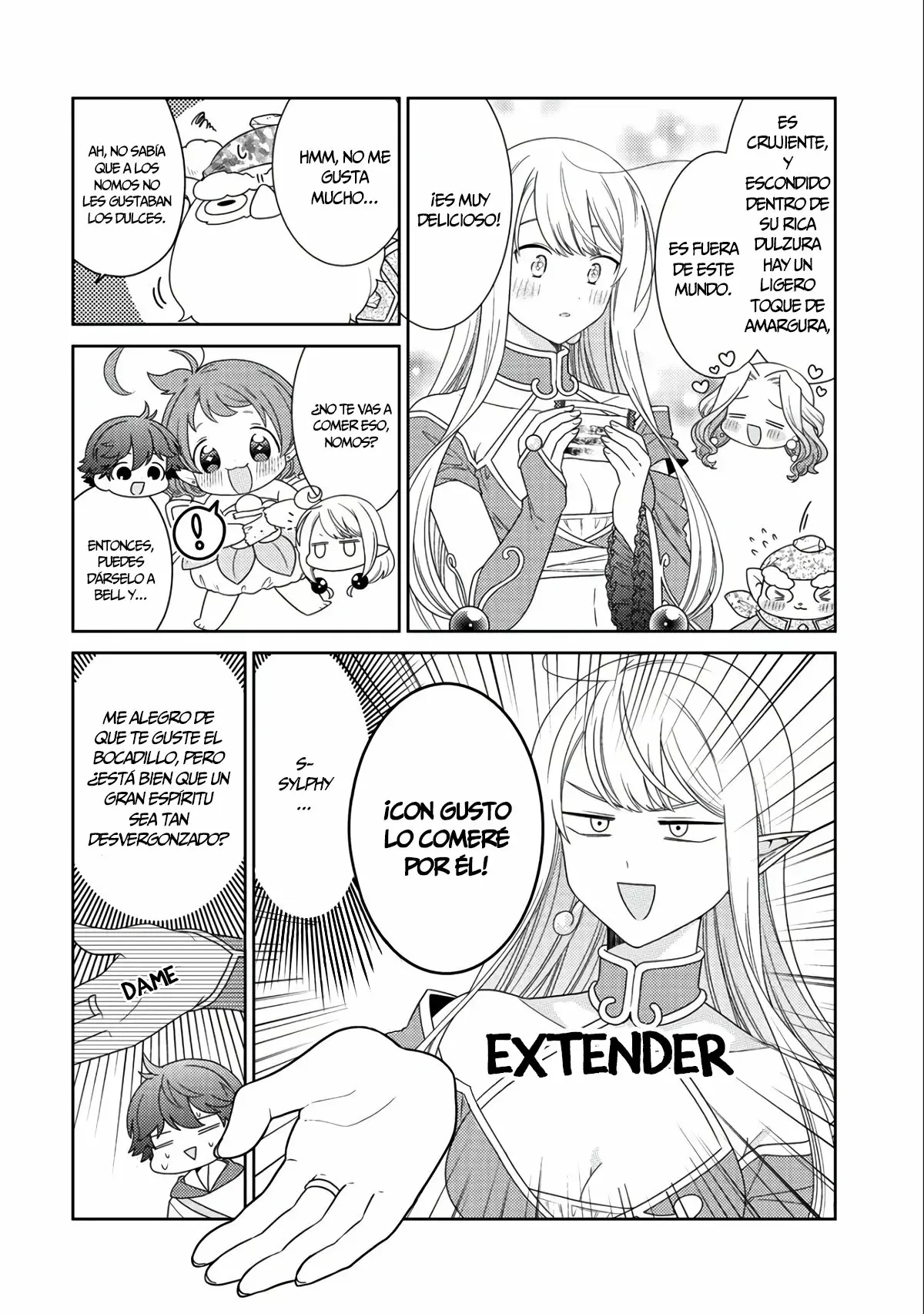 Seirei-tachi no Rakuen to Risou no Isekai Seikatsu Capítulo 14 - Page 23