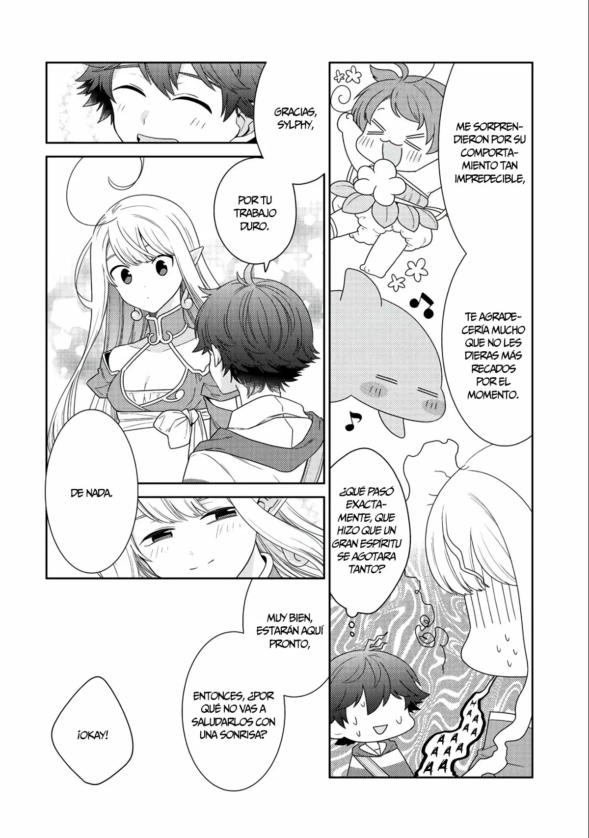 Seirei-tachi no Rakuen to Risou no Isekai Seikatsu Capítulo 14 - Page 5