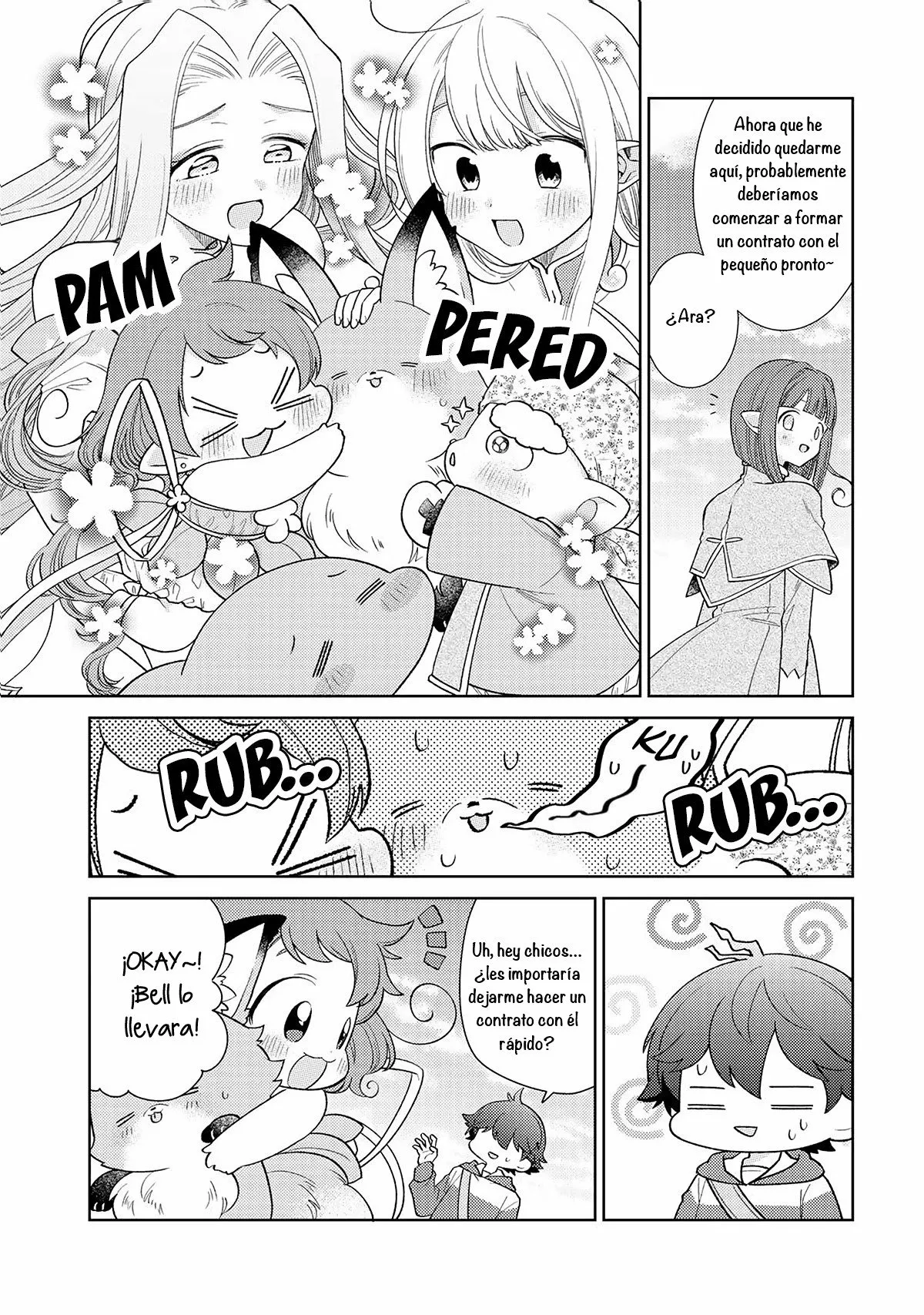 Seirei-tachi no Rakuen to Risou no Isekai Seikatsu Capítulo 17 - Page 8