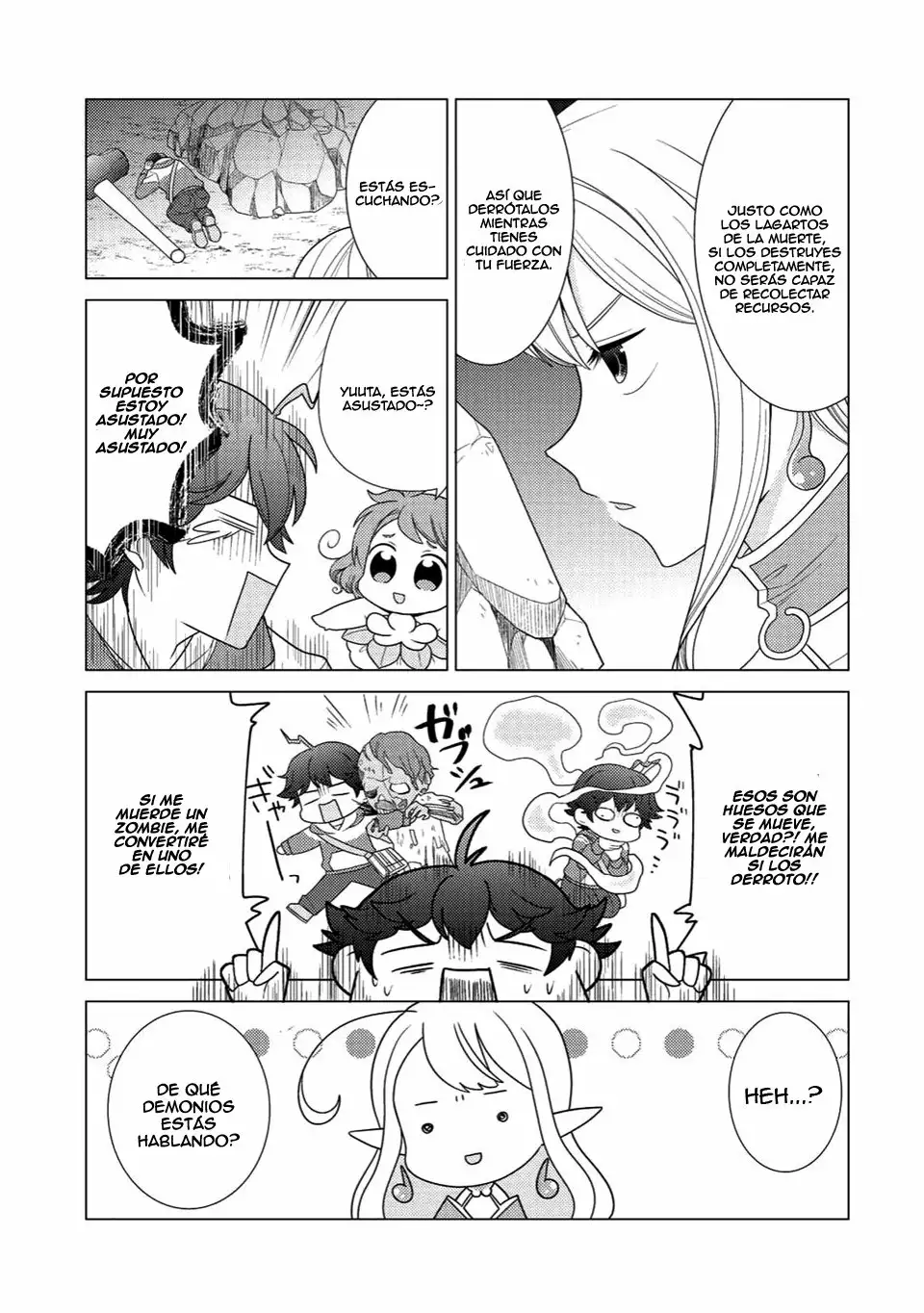 Seirei-tachi no Rakuen to Risou no Isekai Seikatsu Capítulo 2 - Page 22