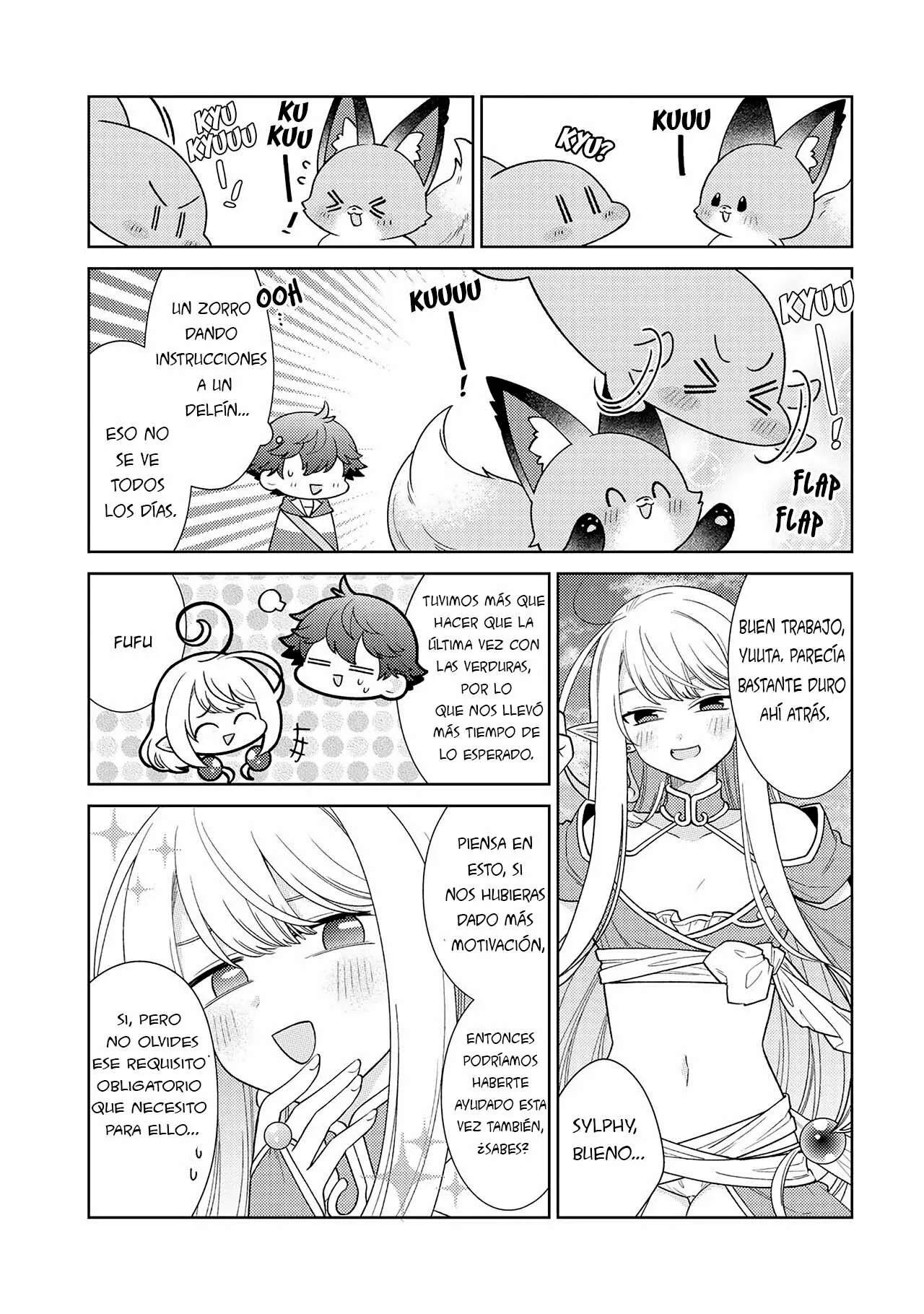 Seirei-tachi no Rakuen to Risou no Isekai Seikatsu Capítulo 20 - Page 10
