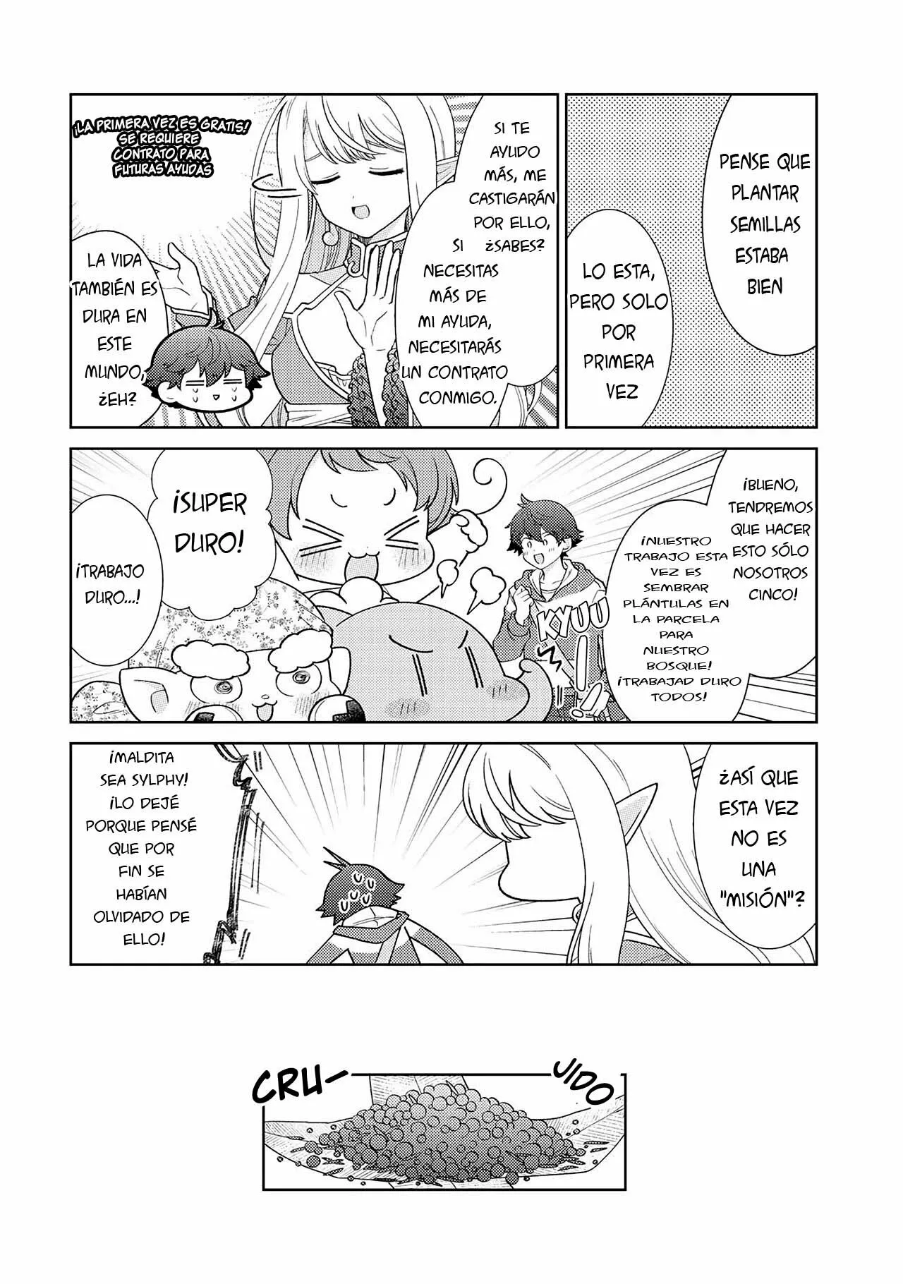 Seirei-tachi no Rakuen to Risou no Isekai Seikatsu Capítulo 20 - Page 3