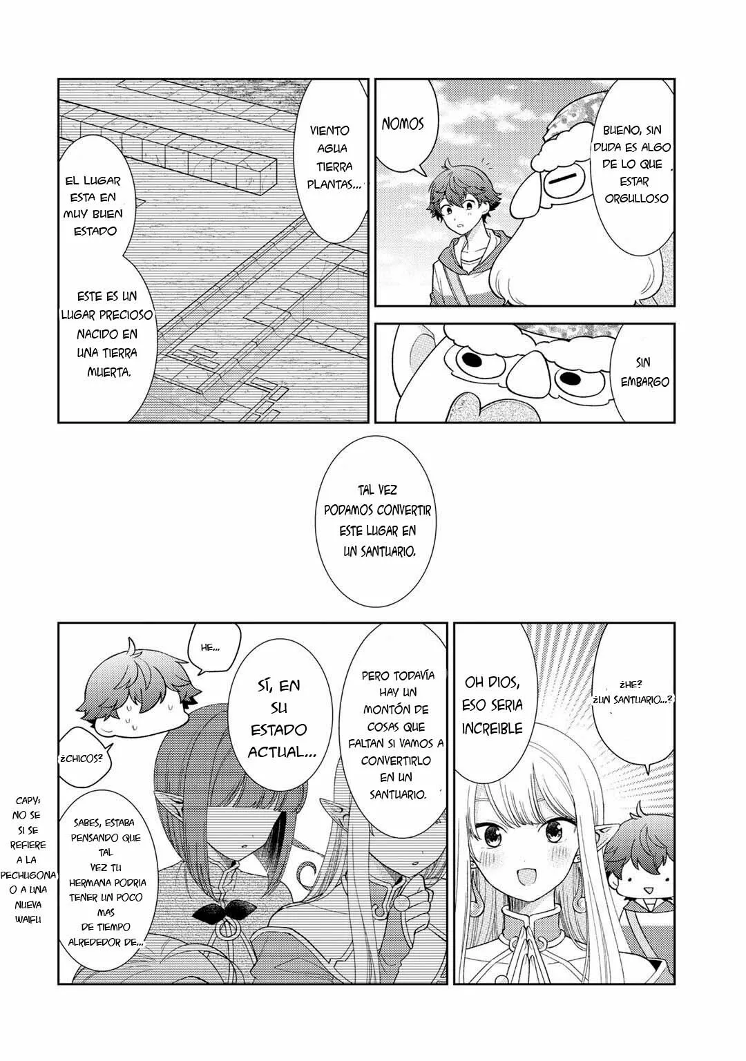 Seirei-tachi no Rakuen to Risou no Isekai Seikatsu Capítulo 22 - Page 15